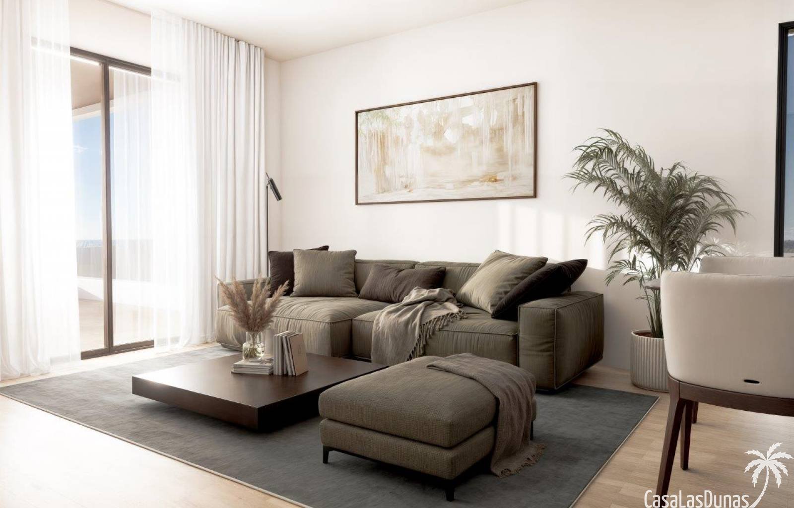 Dieser sichere Wohnkomplex besteht aus 99 modernen Apartments mit 2 Schlafzimmern und 2 Bädern, nur 2,3 km von den Stränden von Benidorm entfernt. Es