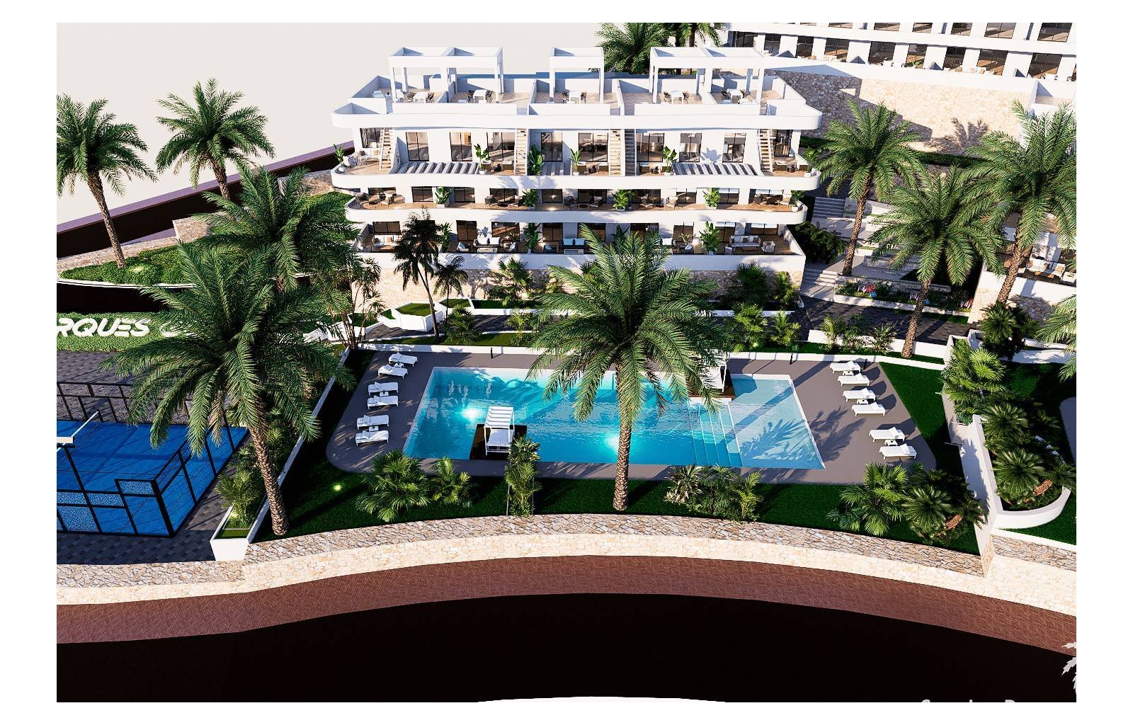 Willkommen in Finestrat-Benidorm! In diesem exklusiven Projekt präsentieren wir ein einzigartiges Penthouse mit 2 Schlafzimmern und 2 Bädern in einem