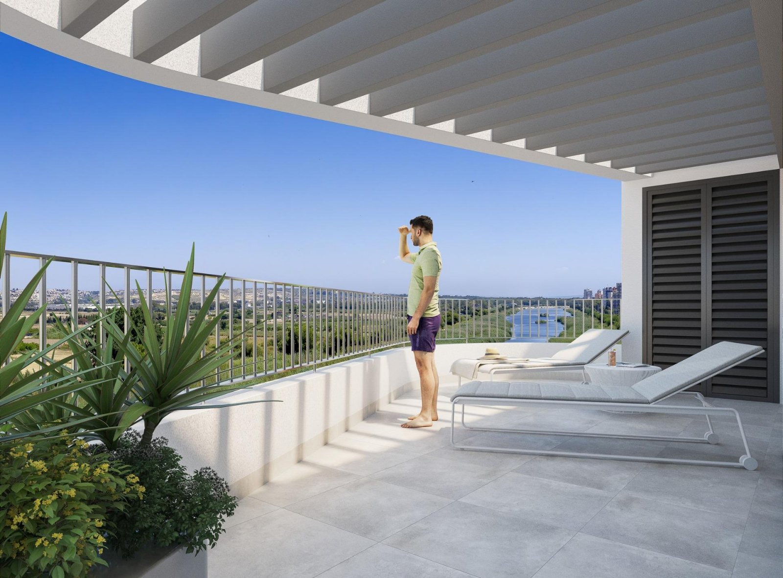 Neubauwohnungen mit Blick auf den Fluss in Guardamar del Segura
Exklusive Wohnanlage mit nur 9 modernen Wohnungen
Diese neue Wohnanlage