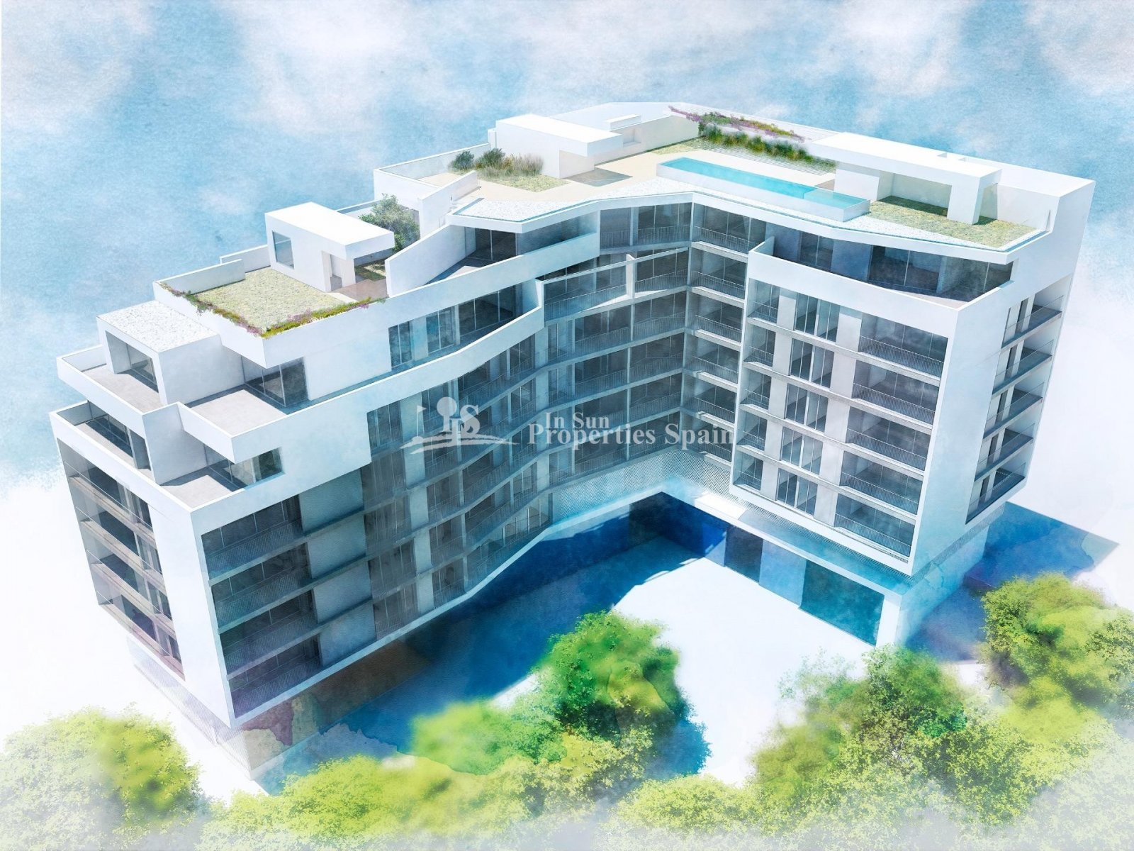 NEU GEBAUTE APARTMENTS IN SAN JUAN DE ALICANTE - Wohnanlage mit 82 exklusiven Apartments mit 1, 2, 3 und 4 Schlafzimmern in San Juan. In