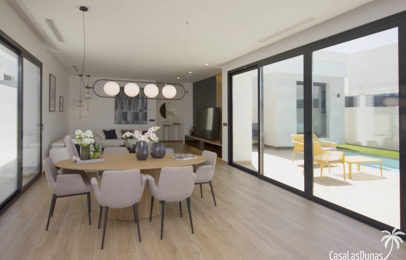 Luxusvilla in Ciudad Quesada mit 3 Schlafzimmern und 2 Bädern. Diese Häuser haben wunderschöne Designs, Sie können aus 3 Modellen wählen und somit is