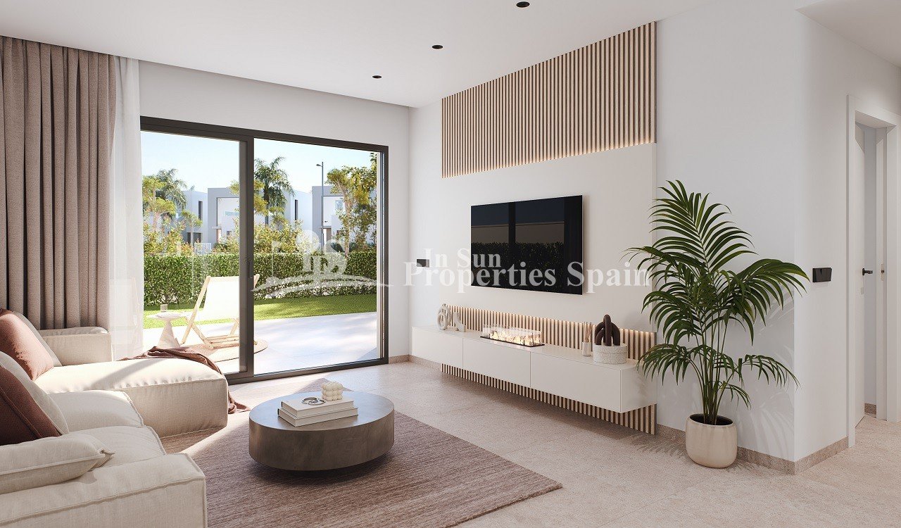 NEUBAU EINER WOHNANLAGE IN EINER PRIVATEN GARTENANLAGE IN DER PROVINZ MURCIA Neubau-Wohnanlage bestehend aus 42 luxuriösen Apartments und