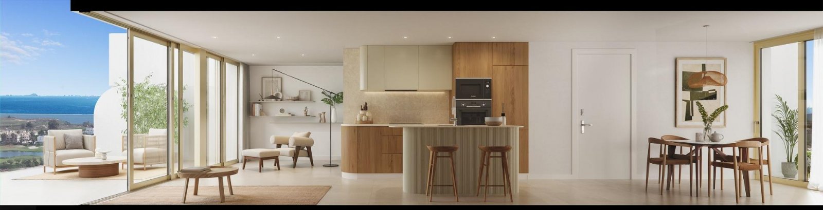 Neubau-Wohnkomplex in Los Alcázares an der Frontline von Serena Golf
Exklusives Wohnen an der Costa Cálida
Entdecken Sie diese neue Wohn