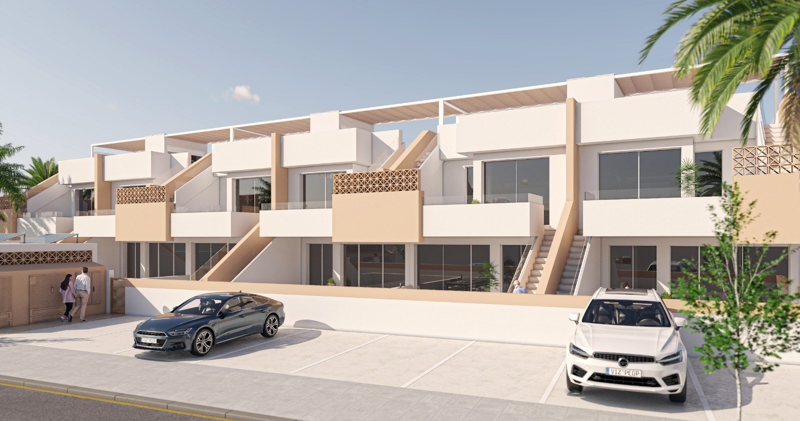 Neubau-Bungalows in Pilar de la Horadada in der Nähe des Strandes und des Stadtzentrums
Modernes Wohnen im Herzen der Costa Blanca
Willk