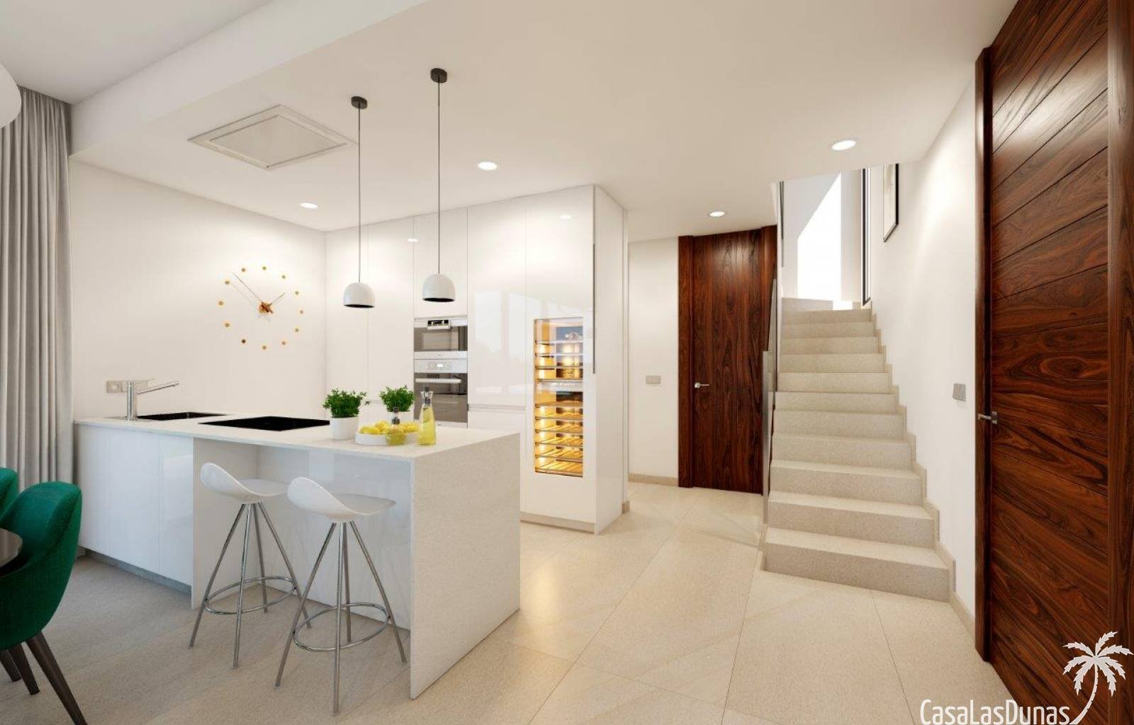 Diese wunderschöne Luxusvilla befindet sich in Benidorm nur wenige Gehminuten vom Strand und einem Naturpark entfernt, wo Sie den außergewöhnlichen M