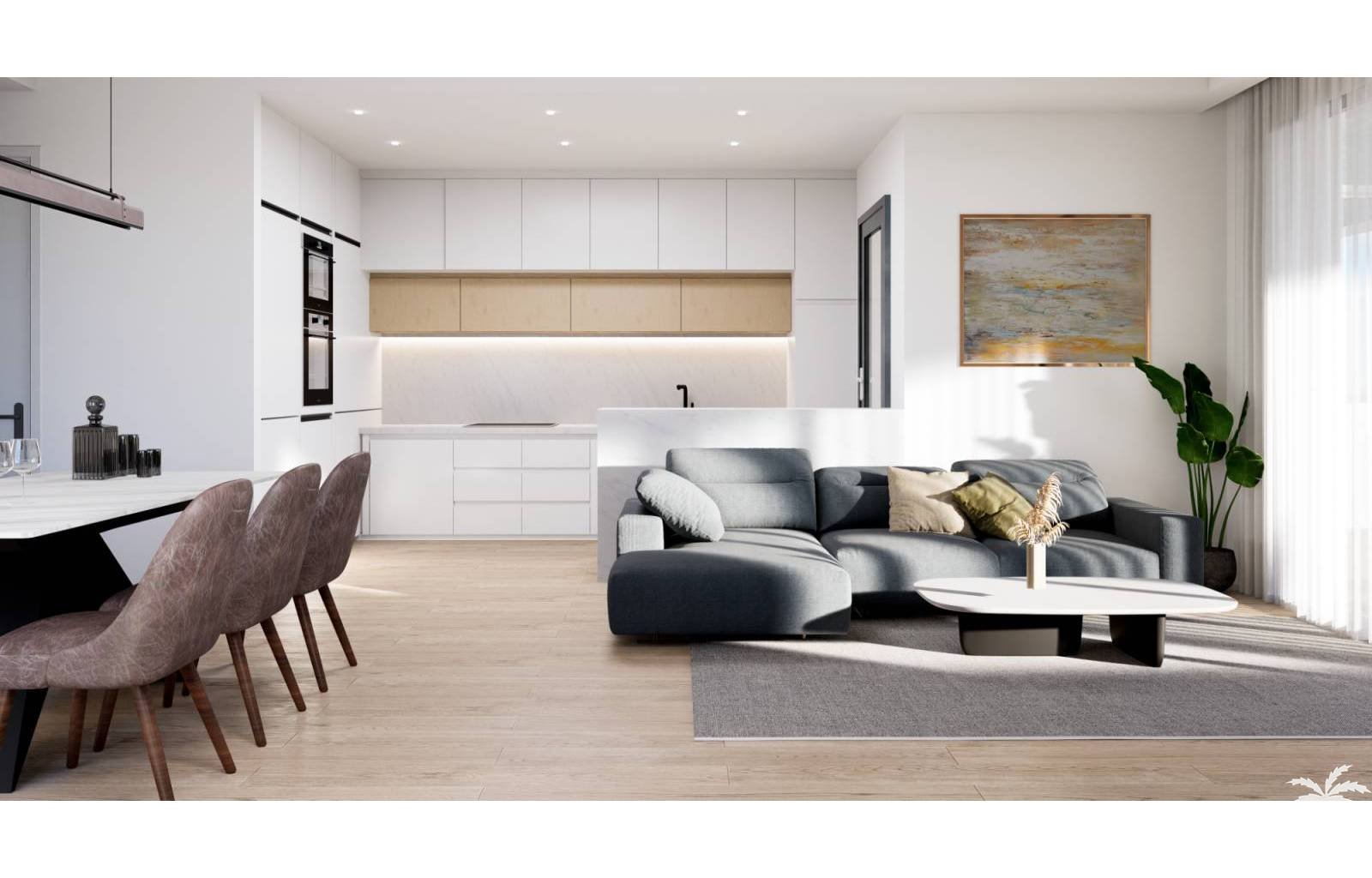 Diese kleine Wohnanlage mit 20 Häusern befindet sich im exklusiven Finestrat-Benidorm. Die Häuser verfügen über 2 oder 3 Schlafzimmer und 2 oder 3 Ba