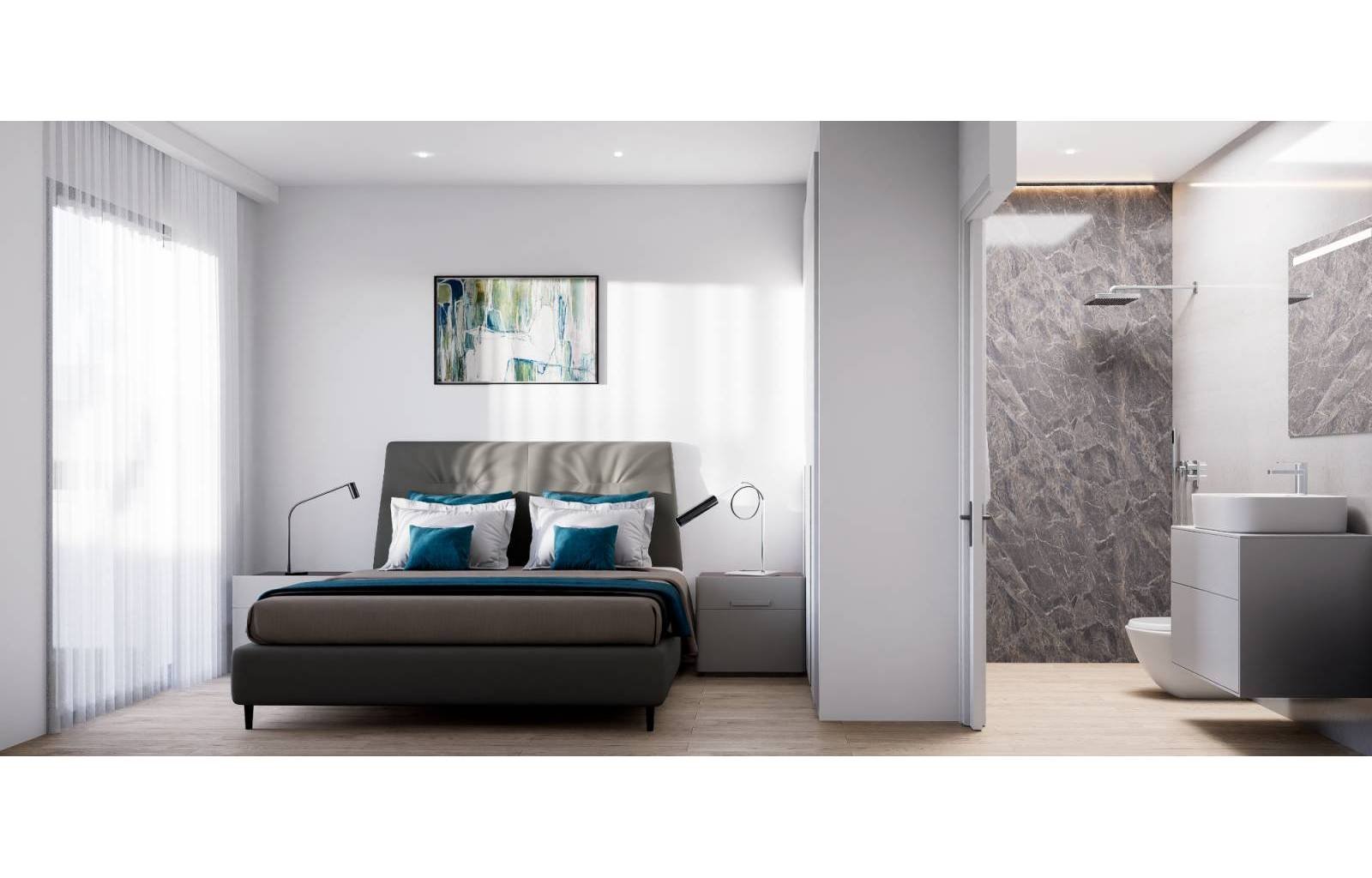 Diese kleine Wohnanlage mit 20 Häusern befindet sich im exklusiven Finestrat-Benidorm. Die Häuser verfügen über 2 oder 3 Schlafzimmer und 2 oder 3 Ba