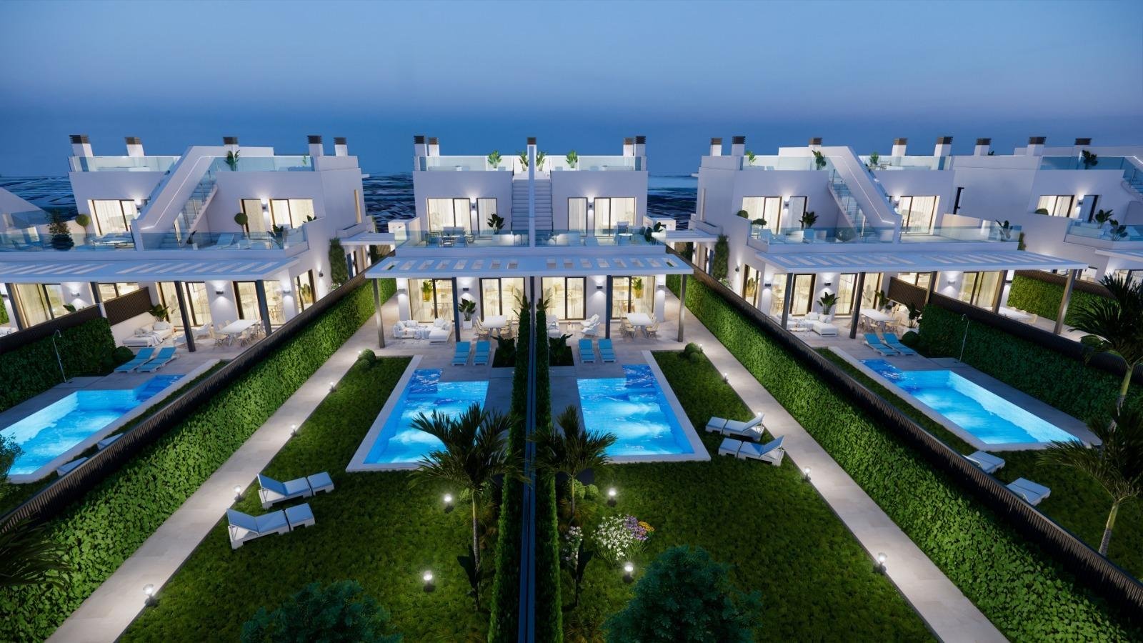 Luxuriöse Neubauvillen am Wasser in Los Alcázares
Entdecken Sie das ultimative mediterrane Leben mit diesem exklusiven Wohnprojekt, das