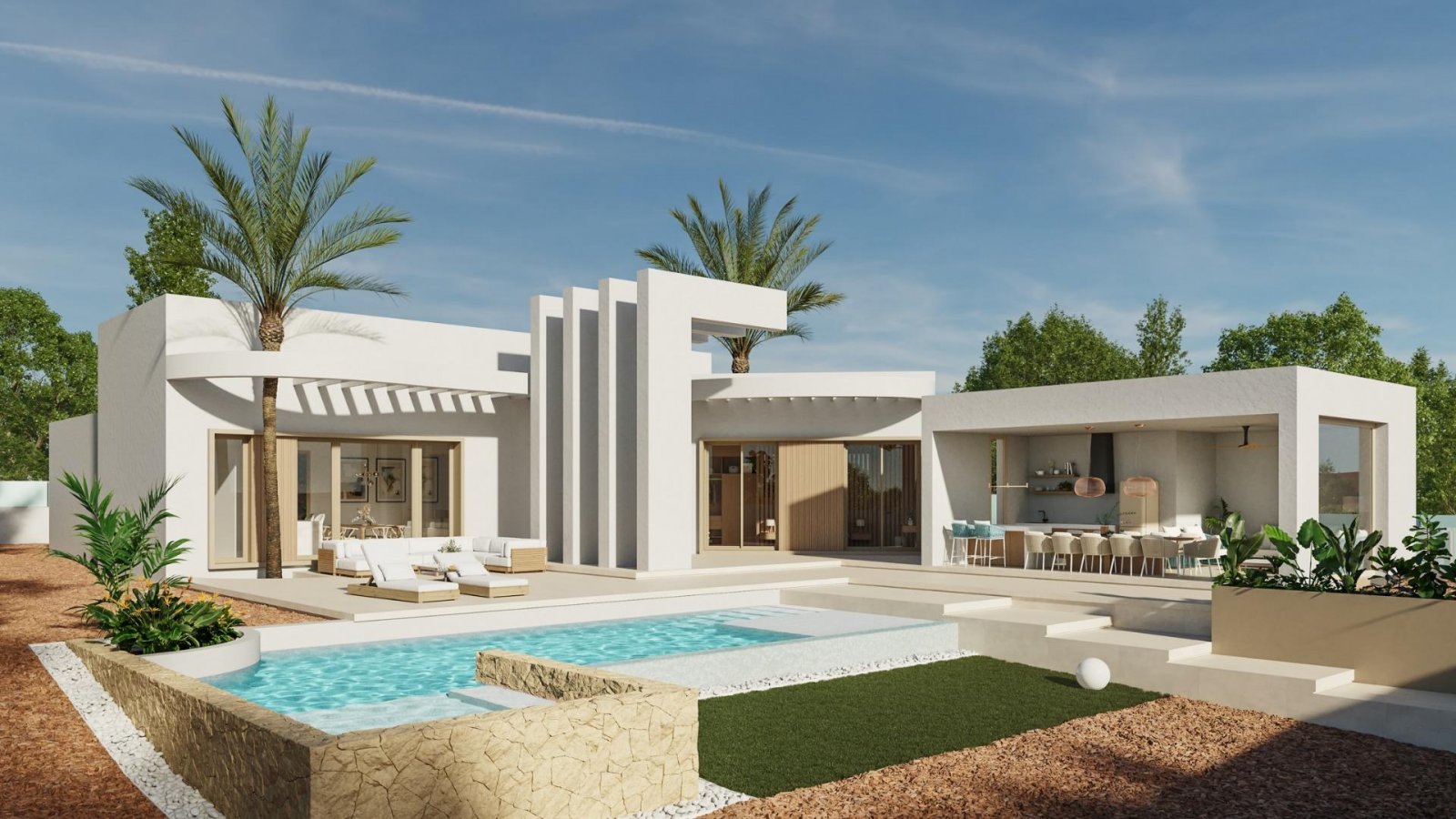 Exklusive Neubau-Villen in Algorfa nahe dem La Finca Golf Resort
Ruhiges Wohnen in bester Lage
Entdecken Sie diese luxuriösen Neubauvill