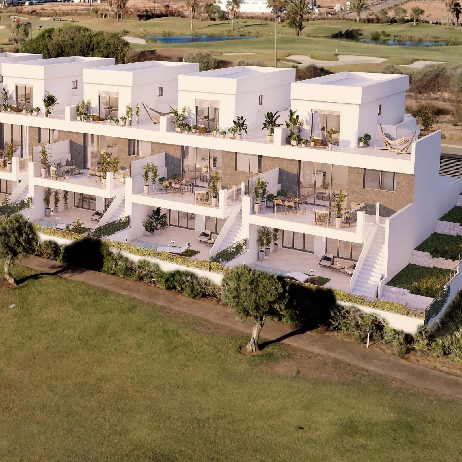 Luxuriöse Golfvillen in Los Alcázares, Murcia
Diese exklusive Kollektion von Luxusvillen in Los Alcázares, Murcia, befindet sich in perfe
