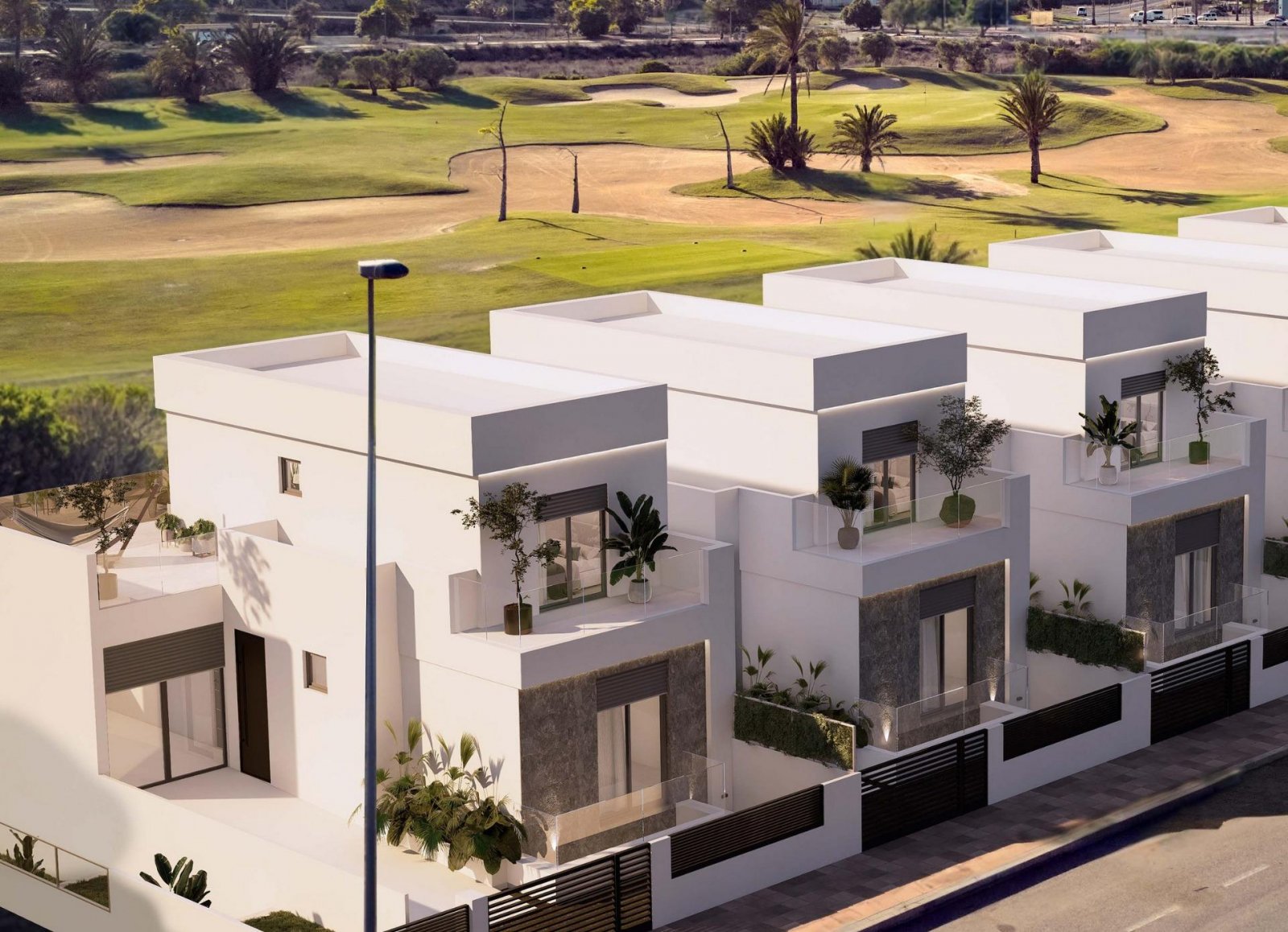 Luxuriöse Golfvillen in Los Alcázares, Murcia
Diese exklusive Kollektion von Luxusvillen in Los Alcázares, Murcia, befindet sich in perfe