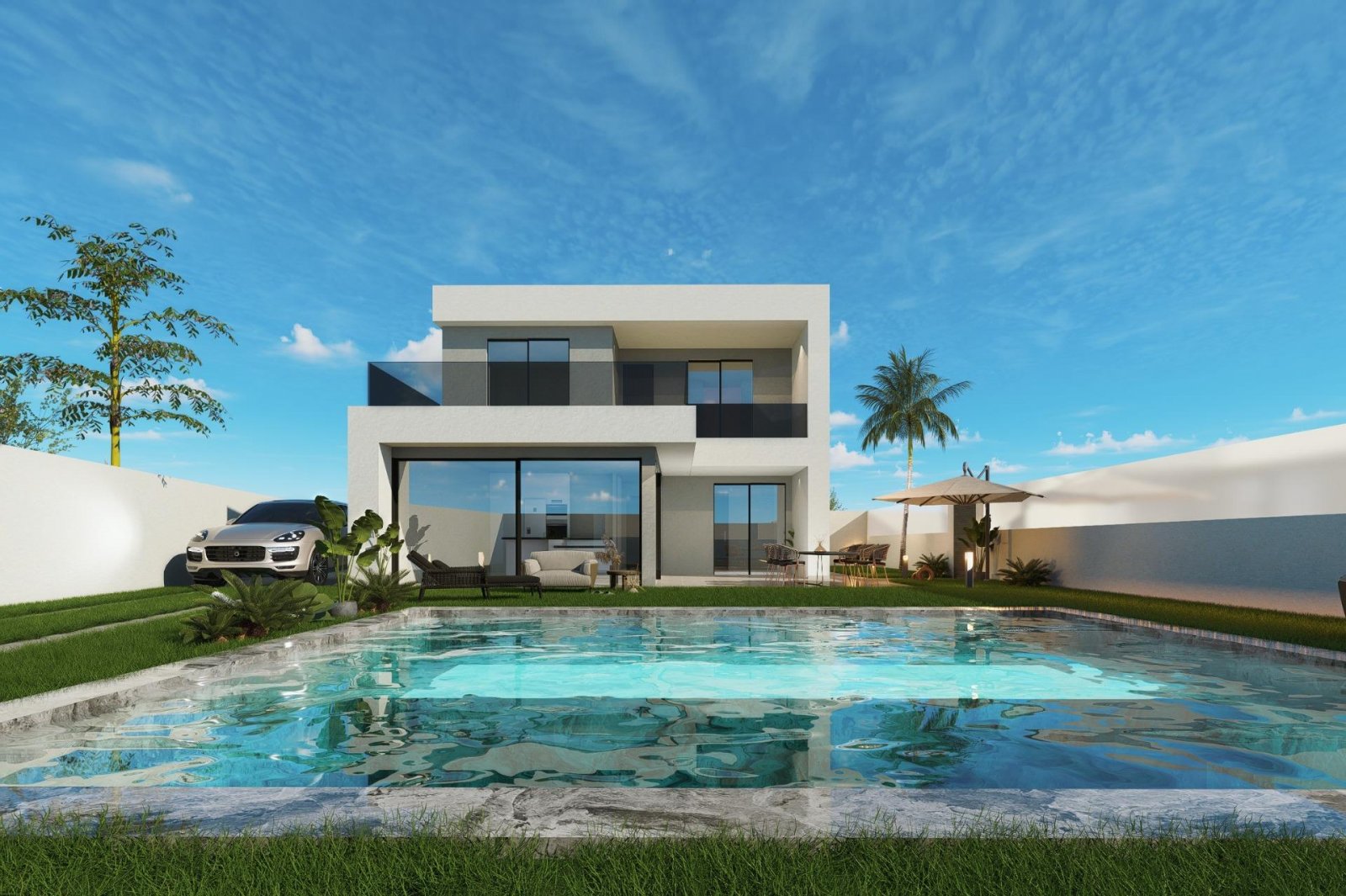 NEU GEBAUTE VILLA IN SAN PEDRO DEL PINATAR
New Build schöne zweistöckige Villa wurden sorgfältig entworfen, um die perfekte individuelle