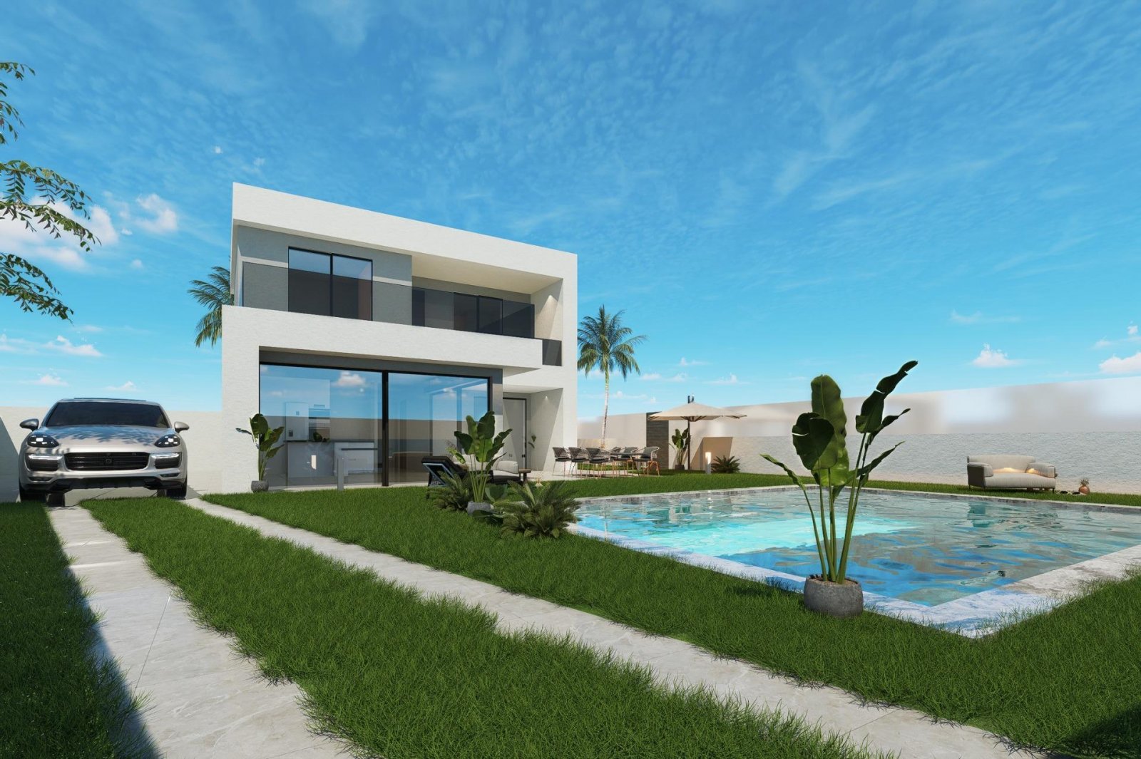 NEU GEBAUTE VILLA IN SAN PEDRO DEL PINATAR
New Build schöne zweistöckige Villa wurden sorgfältig entworfen, um die perfekte individuelle