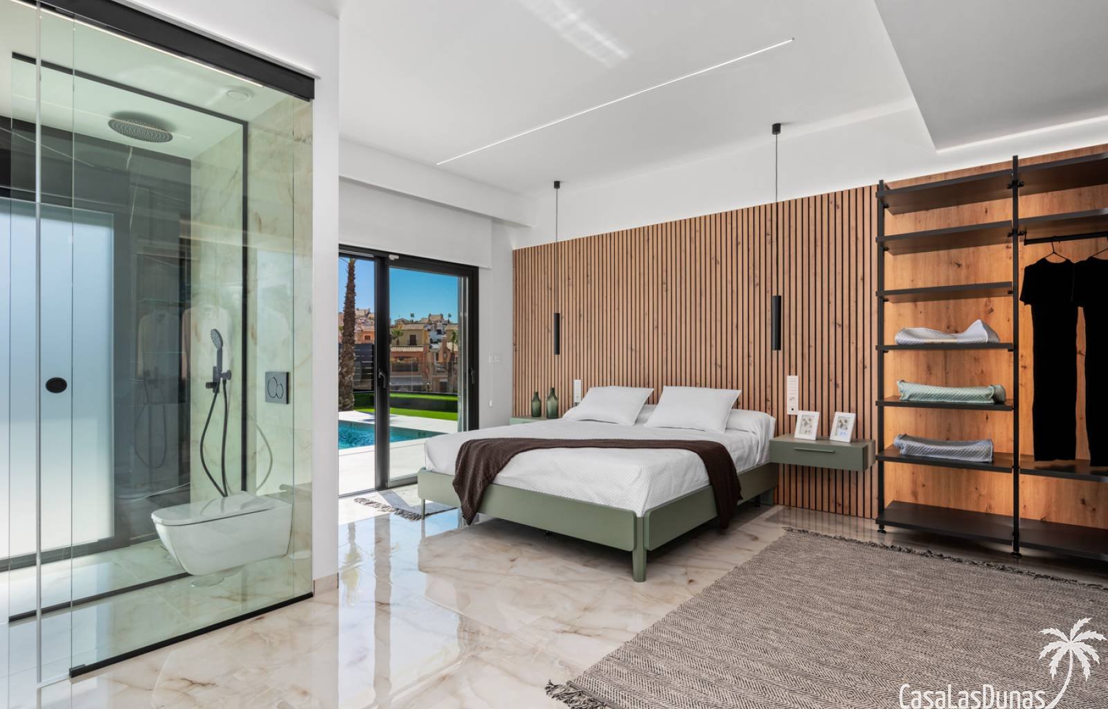 Diese wunderschönen Villen sind mit drei oder vier Schlafzimmern und zwei oder drei Badezimmern verfügbar. Die Oasis-Villen sind auf großen privaten