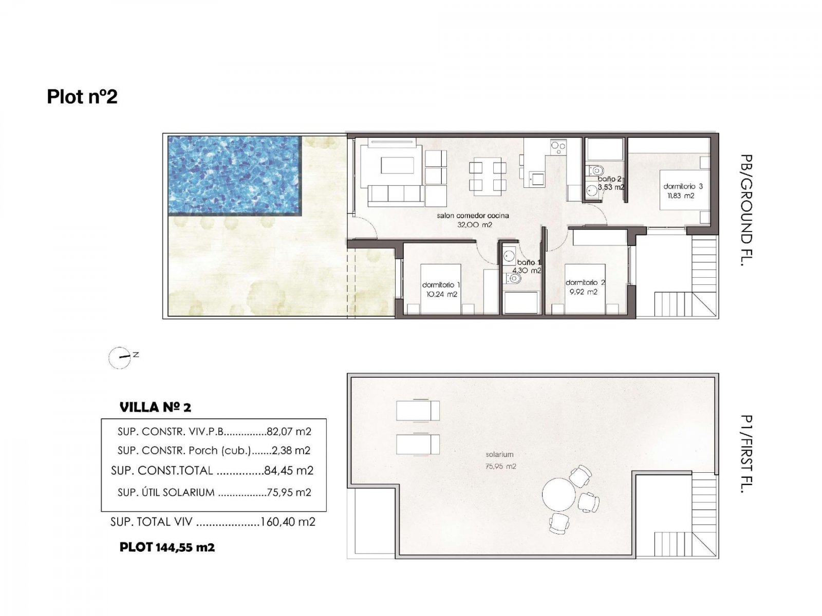 NEU GEBAUTE STADTHÄUSER IN PILAR DE LA HORADADA
New Build Stadthäuser in Pilar de la Horadada gelegen.
Stadthäuser bauen auf 1 Etage un