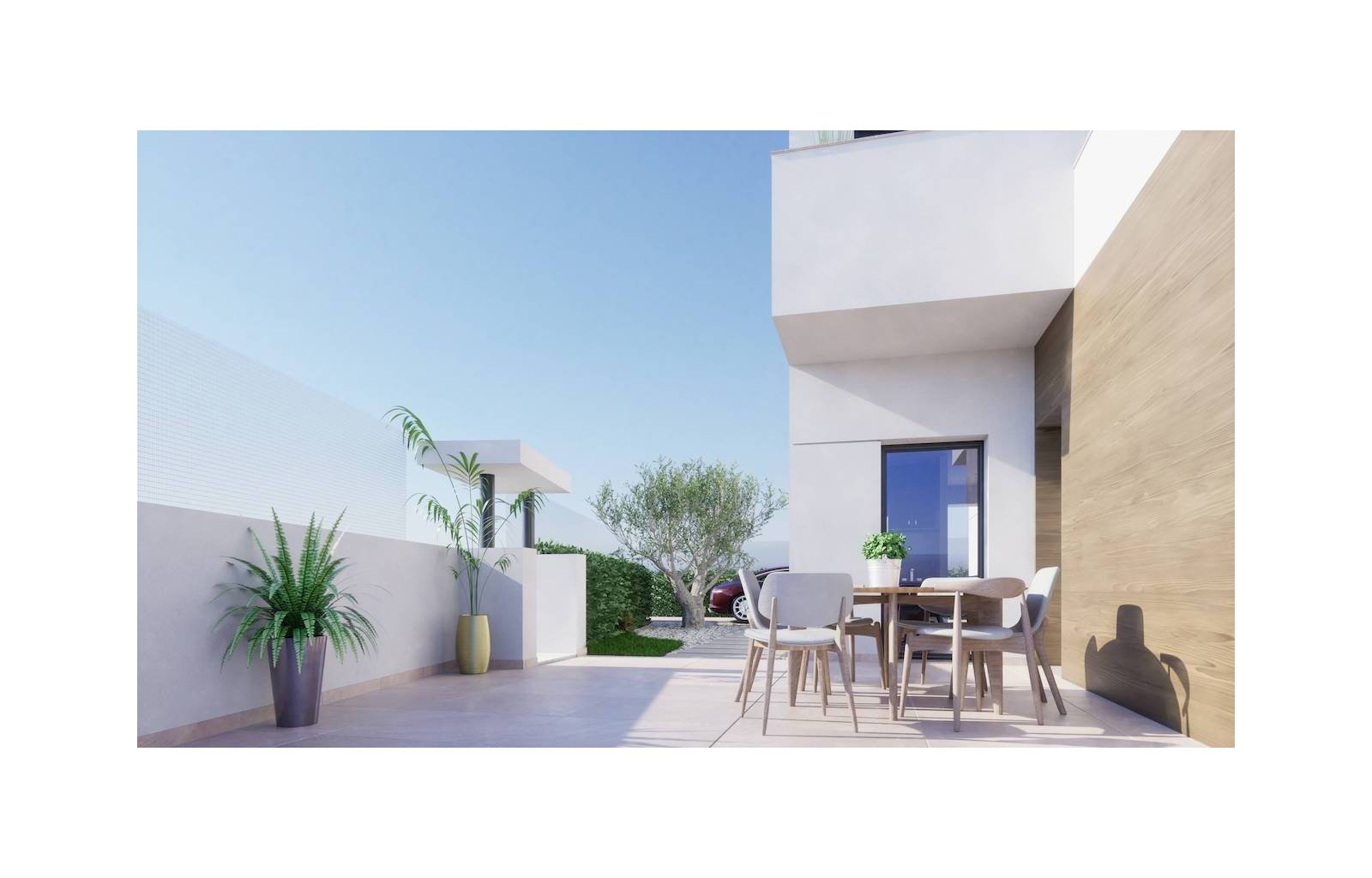 Ein großartiges neues Villenprojekt in La Herrada mit insgesamt 6 Luxusvillen. Alle Villen verfügen über 3 Schlafzimmer und 3 Badezimmer. Ein private