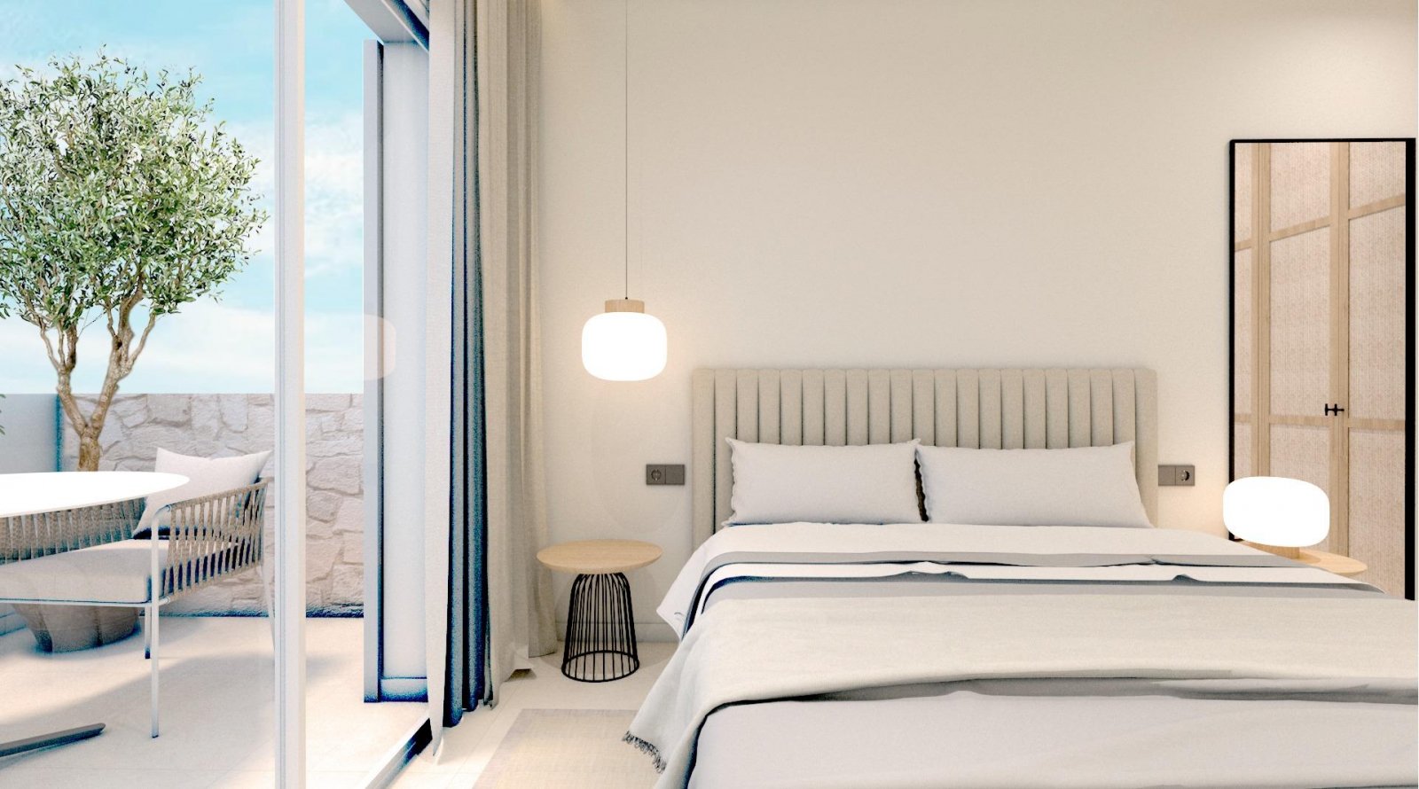 NEU GEBAUTE VILLA IN TORRE DE LA HORADADA - MÖBELPAKET INKLUSIVE!
Neubau-Villa in einer Wohnanlage mit Gemeinschaftspool in Torre de la