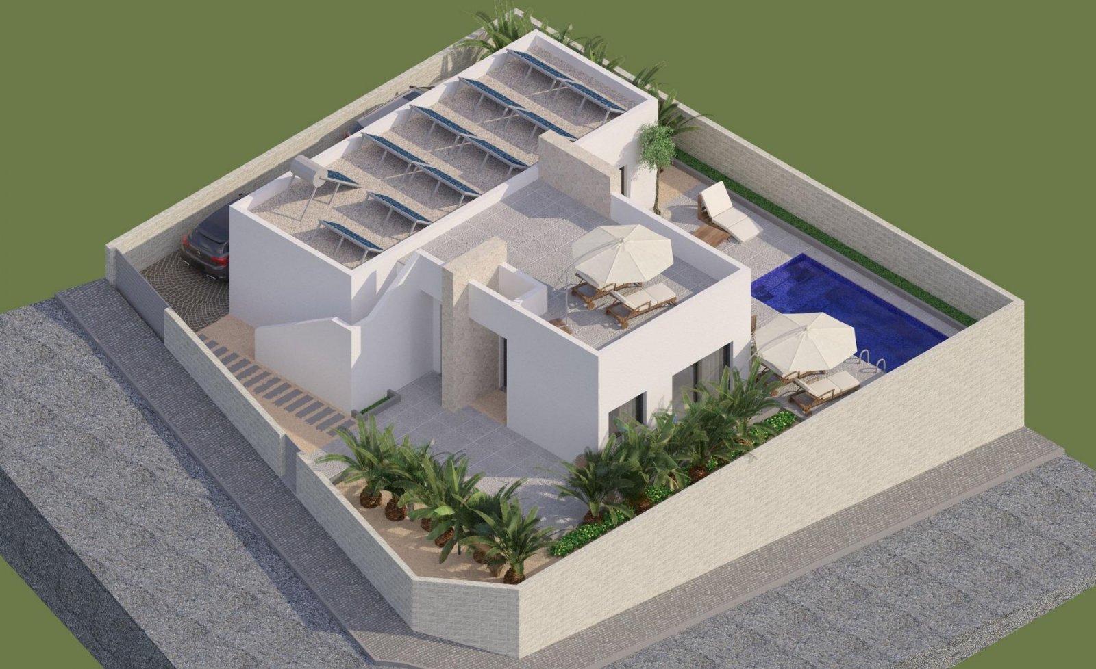 NEU GEBAUTE MODERNE VILLA IN BENIJOFAR
Neubau-Villa in Benijófar, einer privilegierten Gegend der Costa Blanca, ausgestattet mit allen D