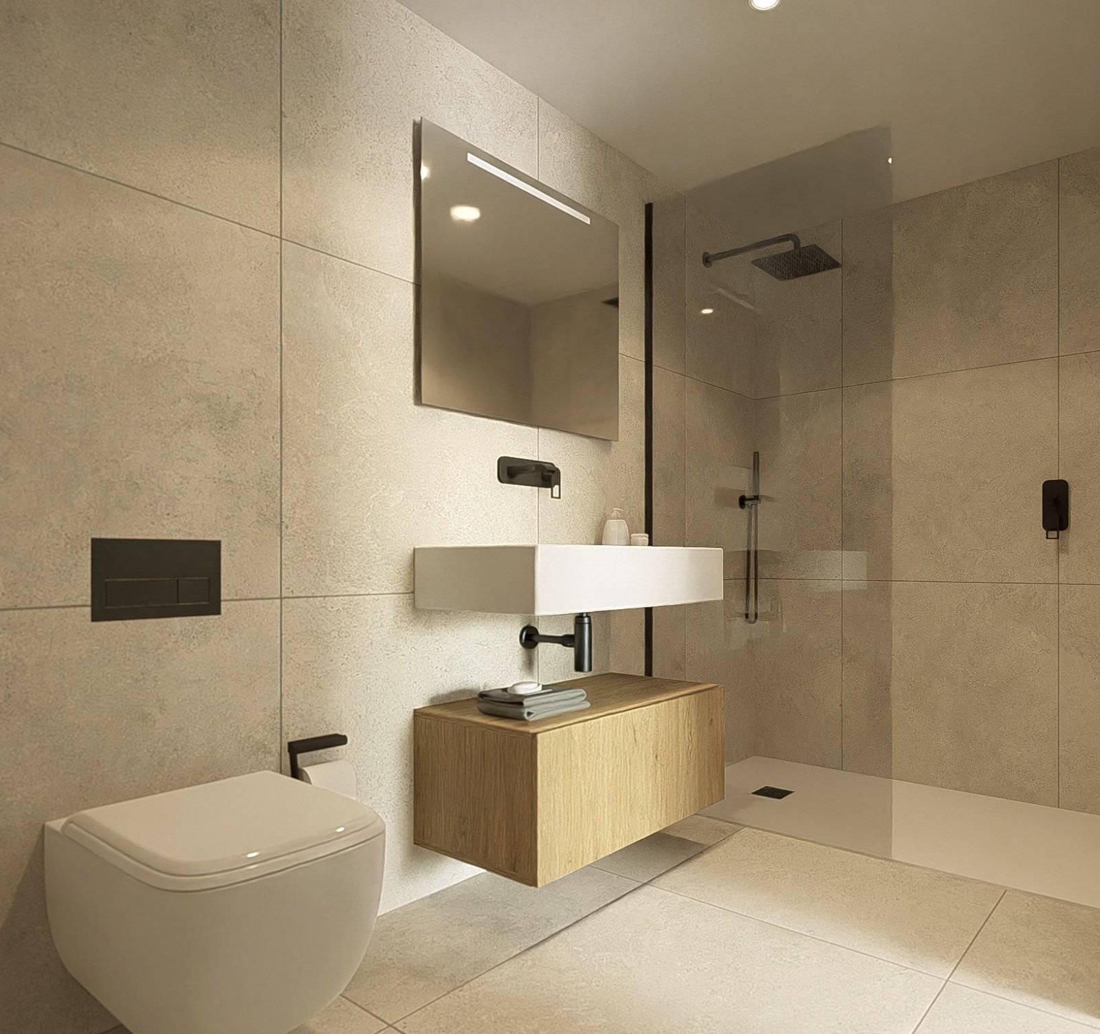 
												NEUBAU EINER WOHNANLAGE IN LOS ALCAZARES

Neubau einer Wohnanlage im mediterranen Stil in Los Alcazares.
Erdgeschoss Wohnungen verfügt üb