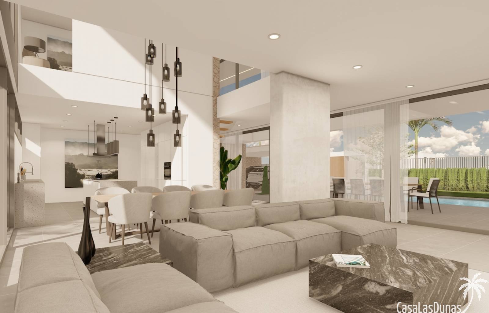 Dieses erstaunliche Projekt befindet sich in Cabo Roig und nur 400 Meter von einem wunderschönen Strand entfernt. Der Ort ist bekannt für seine Sands