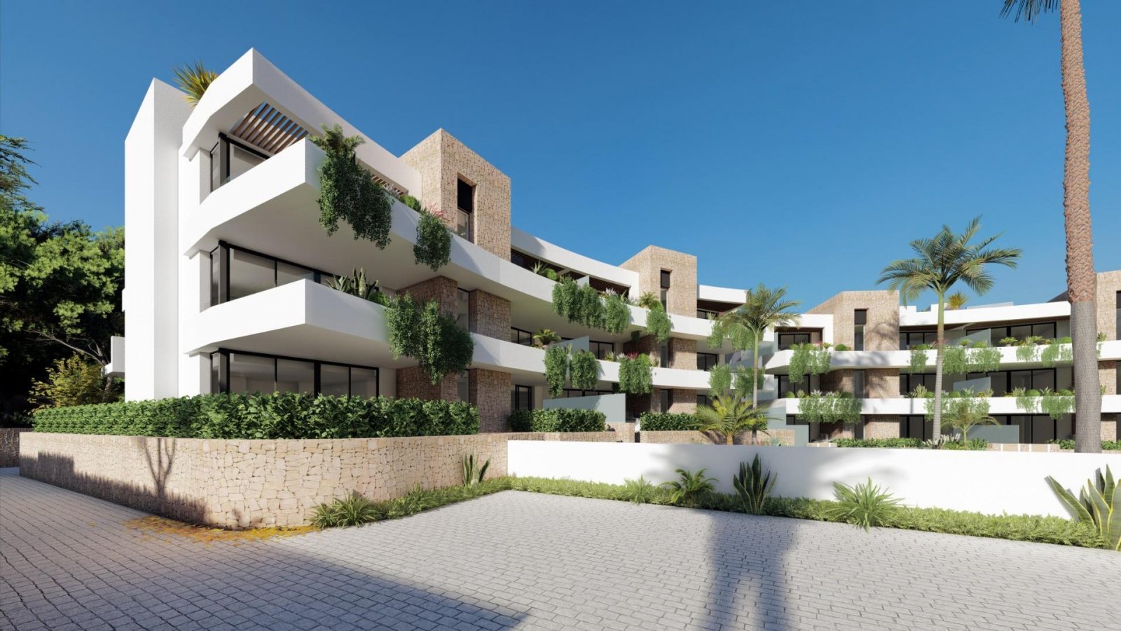 NEU GEBAUTE WOHNANLAGE IM LA MANGA CLUB RESORT  Neubau einer exklusiven Wohnanlage mit 42 Apartments, ideal für den Eigengebrauch oder al
