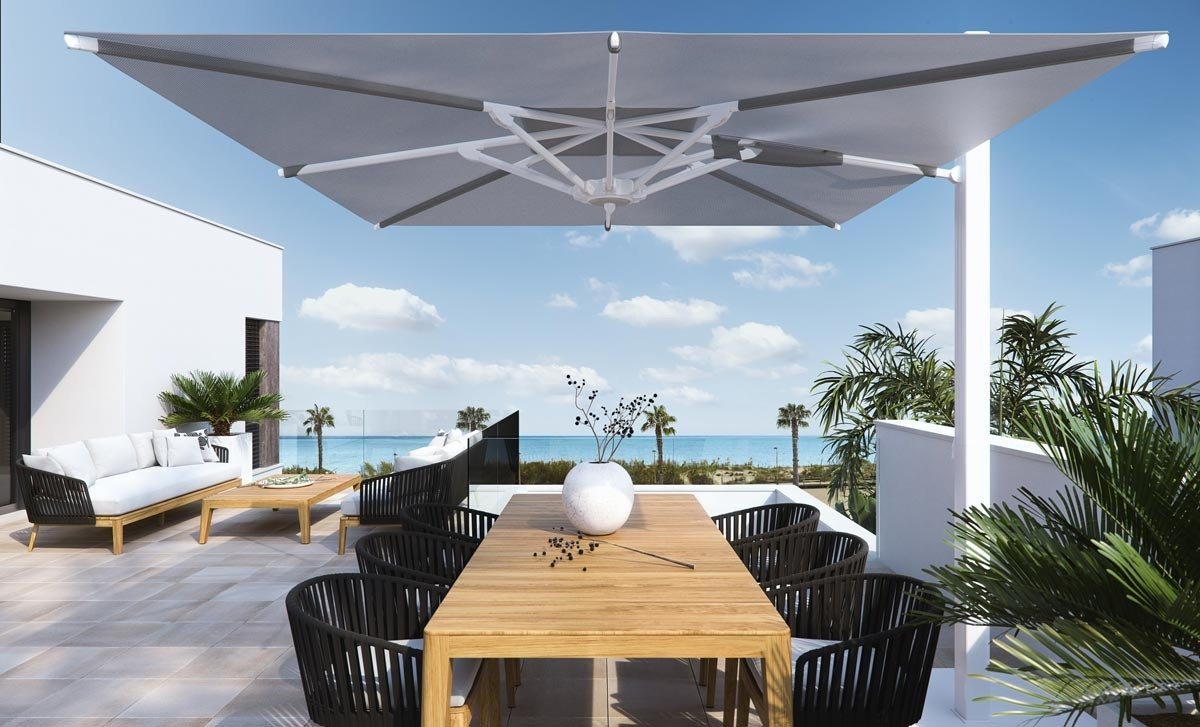 NEU GEBAUTE VILLEN IN TORRE DE LA HORADADA
Exklusive Wohnanlage mit 2 Luxusvillen mit Meerblick am Strand "Las Higuericas" in