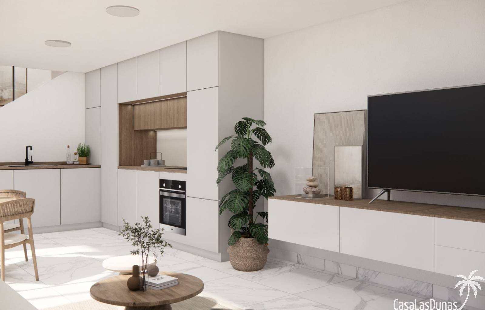 Wunderschöne neue Villen in der Urbanisation La Herrada in Los Montesinos. Die Häuser verfügen über 3 Schlafzimmer, 2 Badezimmer und ein Gäste-WC. Di