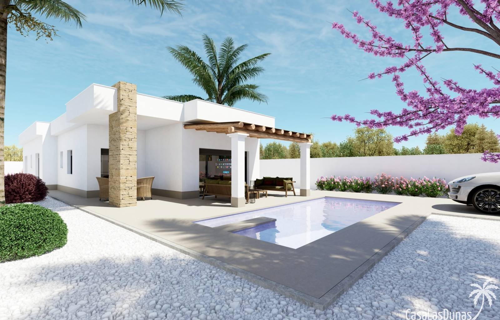 Sie können das ideale Haus nicht finden? Bauen Sie also Ihre eigene Traumvilla! Auf Grundstücken ab 500 m² wird die Villa ganz nach Ihren eigenen Wün