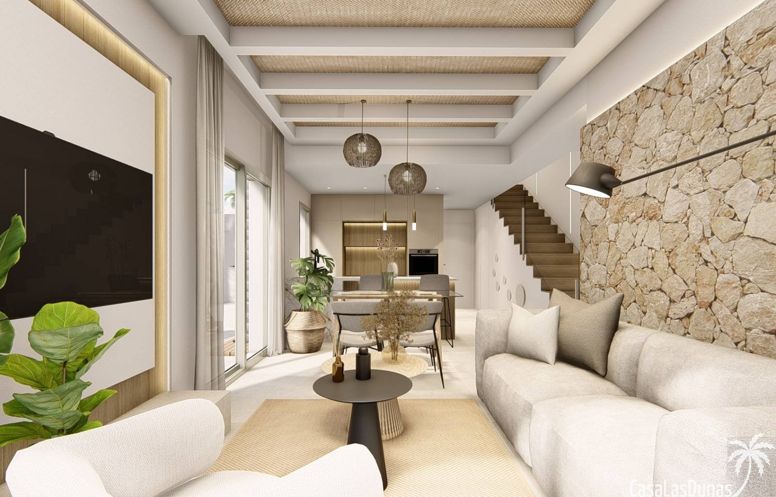 Im sonnigen Ciudad Quesada an der Costa Blanca Süd entstehen in drei Phasen wunderschöne freistehende Villen mit privaten Pools. Diese modernen Ville