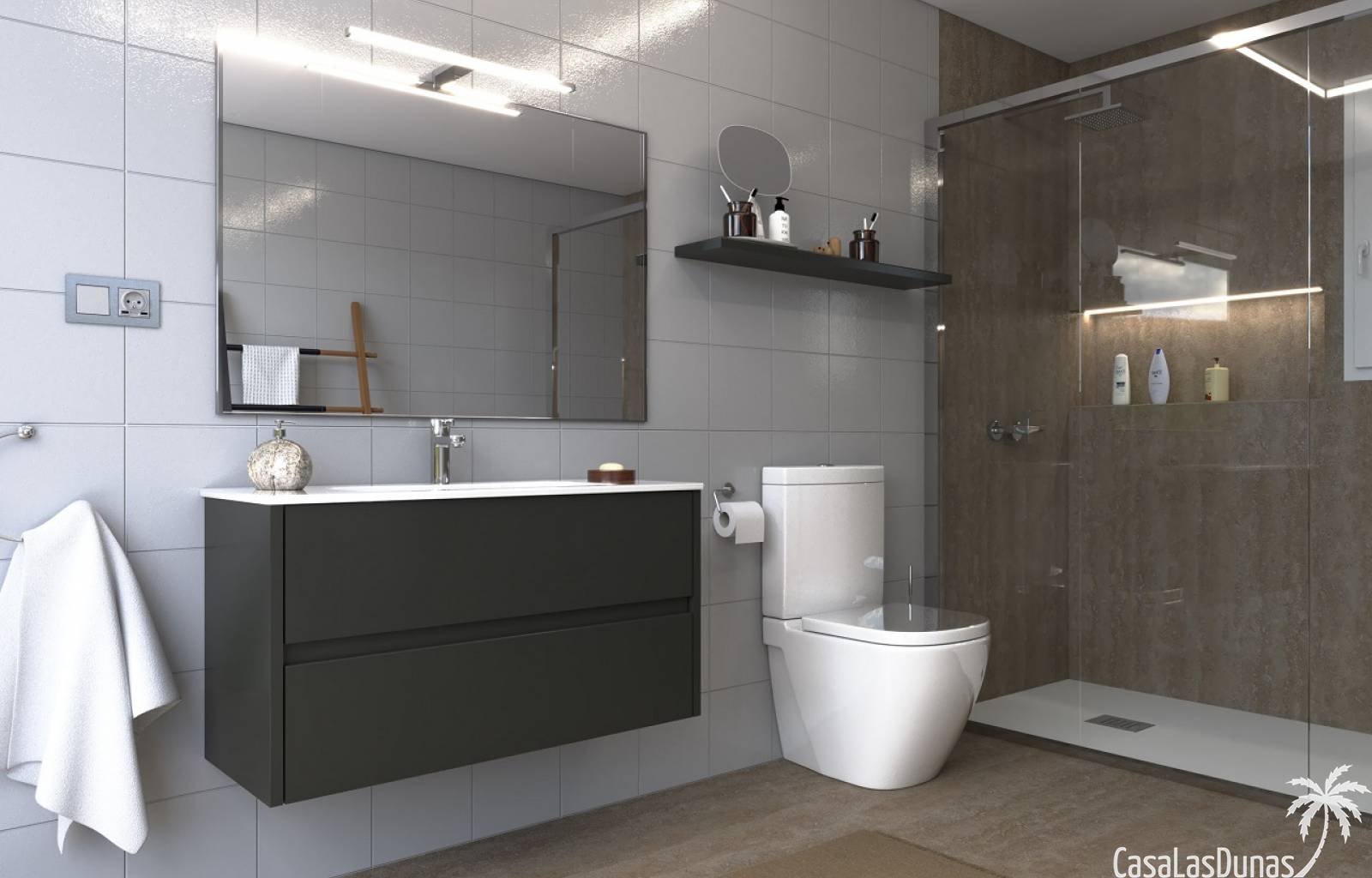 In diesem kleinen Dorf in der Nähe des Mar Menor finden Sie dieses kleine Projekt mit nur 5 Villen. Diese Villen mit 3/4 Schlafzimmern und 3 Bädern v