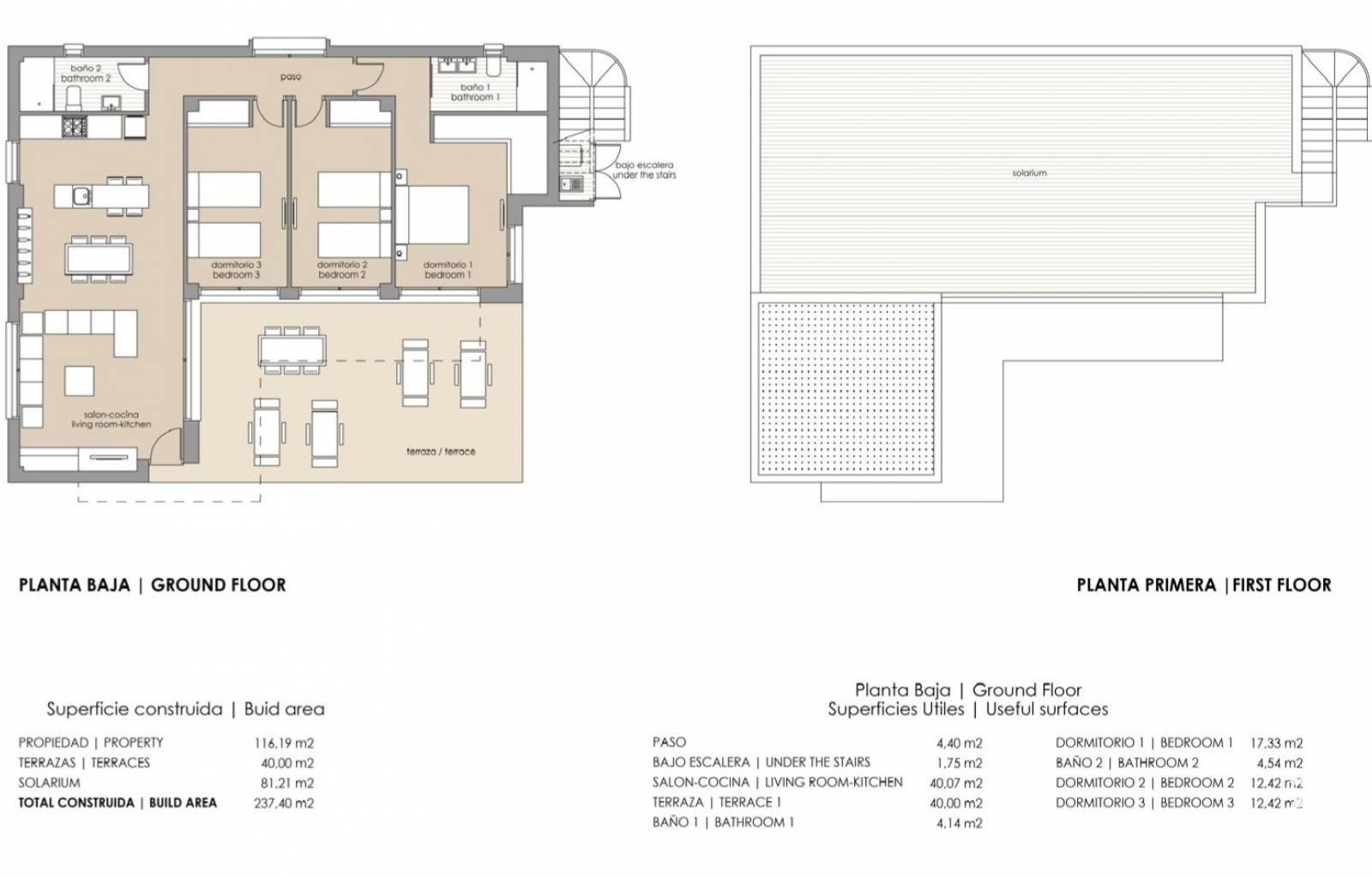 Diese elegante, moderne einstöckige Villa strahlt Ruhe und Luxus aus. Das Haus verfügt über einen geräumigen, offenen Wohn- und Essbereich mit großen