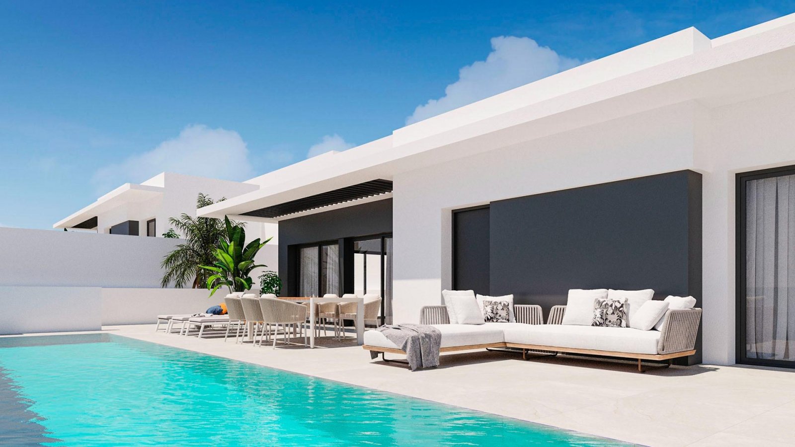 Moderne Luxusvilla mit Bergblick in Ciudad Quesada, Costa Blanca
Zeitgenössisches Design und außergewöhnlicher Komfort
Entdecken Sie die