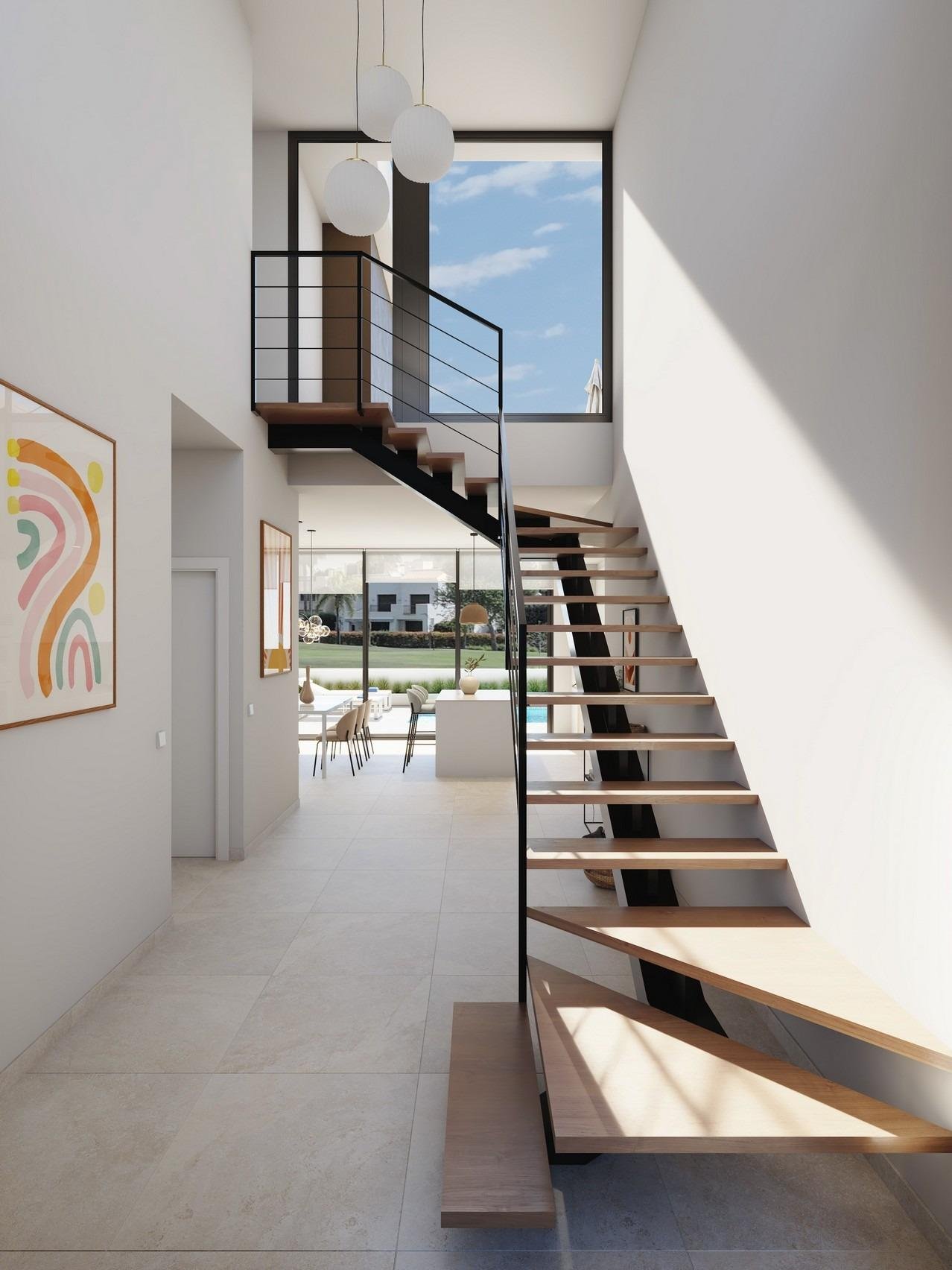 Neubau-Villen in erster Reihe am Roda Golf mit privatem Pool
Exklusives Wohnen am Golfplatz an der Costa Cálida
Diese modernen Villen in