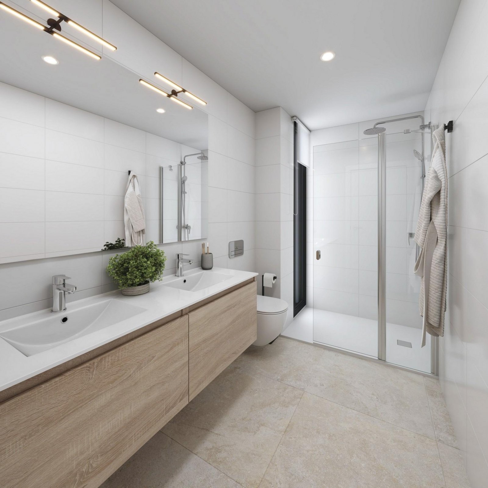 Neubau-Villen in erster Reihe am Roda Golf mit privatem Pool
Exklusives Wohnen am Golfplatz an der Costa Cálida
Diese modernen Villen in