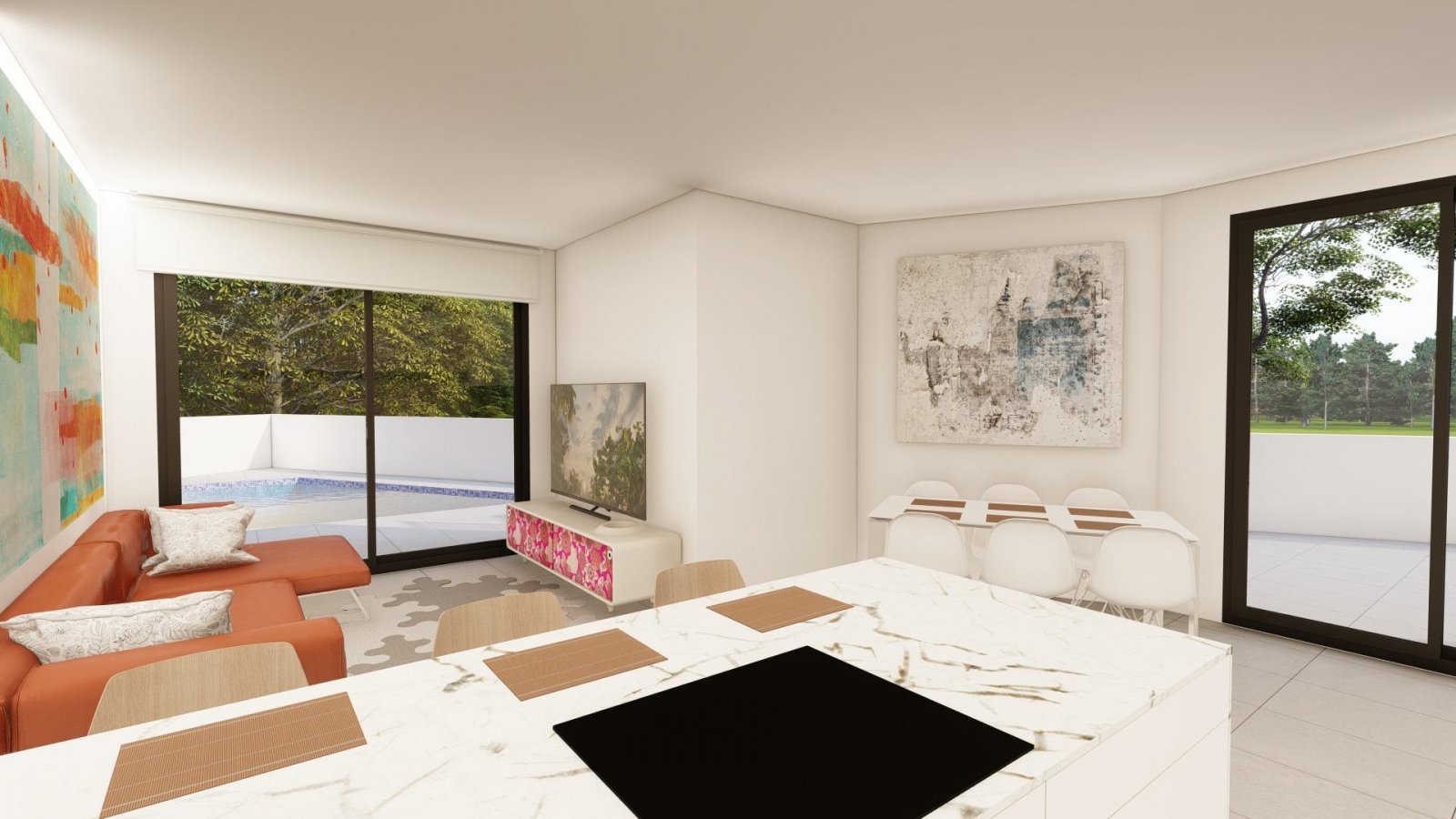 Neubau-Villen mit privatem Pool in Daya Nueva, Costa Blanca
Moderne Doppelhaushälften und freistehende Villen mit ausgezeichnetem Design