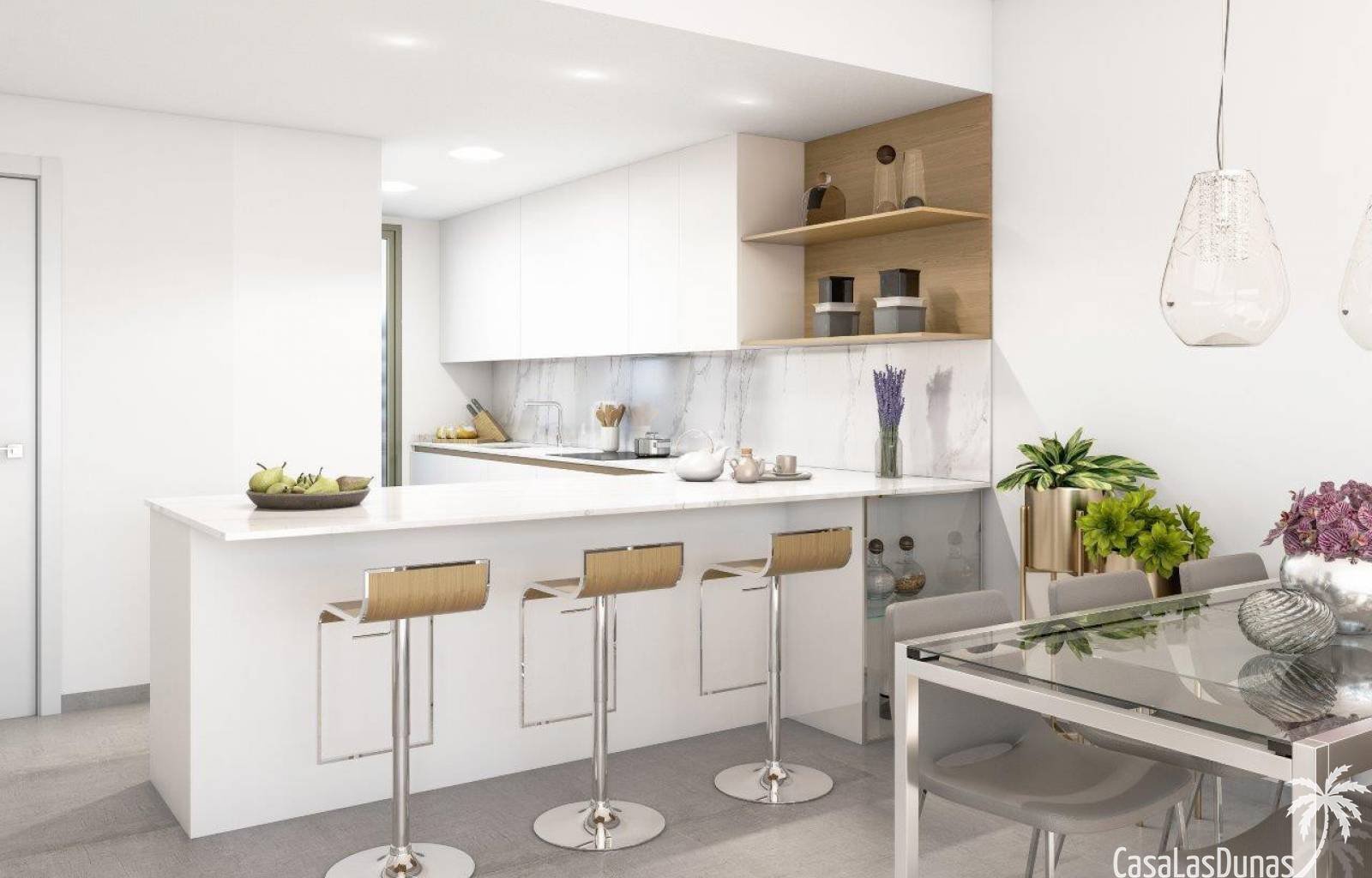 Eines der berühmtesten Küstengebiete der Küste von Alicante ist Orihuela Costa, wo dieses luxuriöse Wohnprojekt gebaut wird. Diese kleine Residenz wi