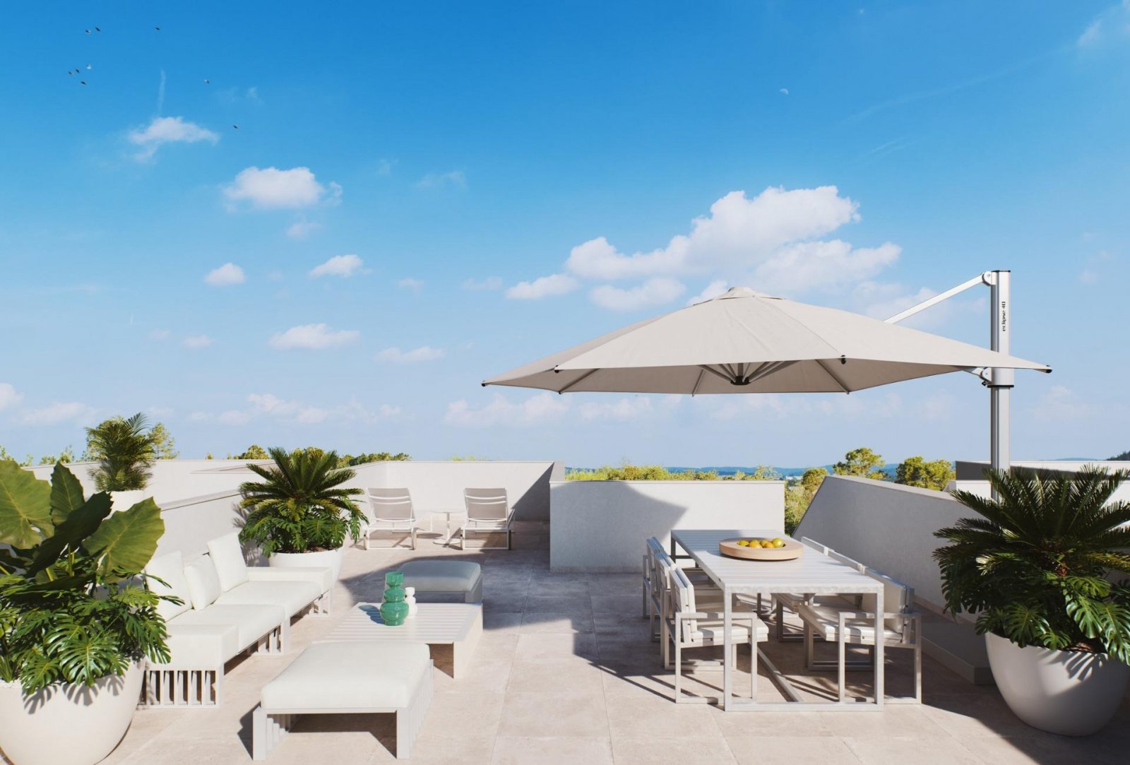 Moderne Neubau-Reihenhäuser mit optionalem Privatpool in Pilar de la Horadada.
Diese exklusive Wohnanlage mit nur vier modernen Häusern