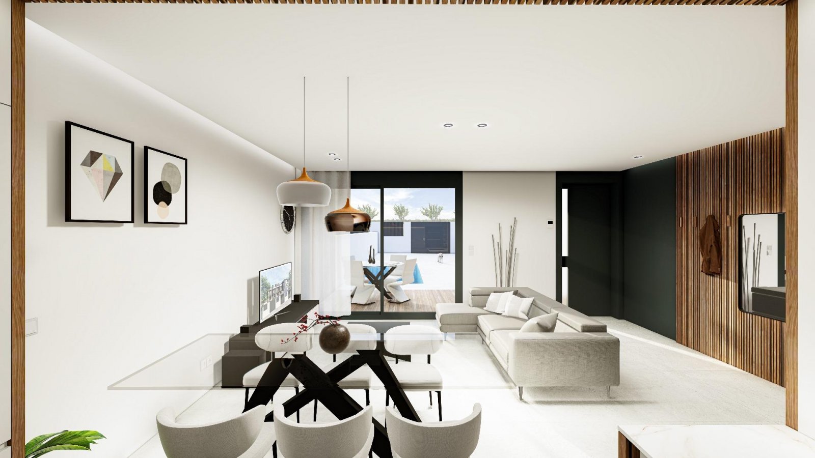 Nachhaltige Reihenhäuser in Pilar de la Horadada, Costa Blanca
Moderne Häuser mit Technologie und Energieeffizienz
Entdecken Sie dieses