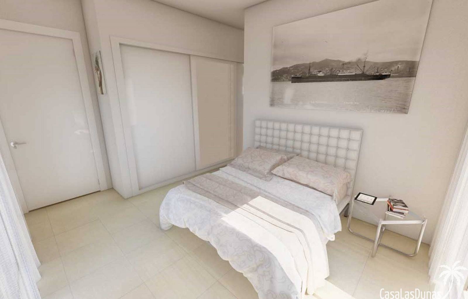 Diese schöne Neubauvilla befindet sich nur wenige Gehminuten vom Zentrum von Ciudad Quesada entfernt. Das Haus besteht aus 4 Schlafzimmern, 5 Bädern,