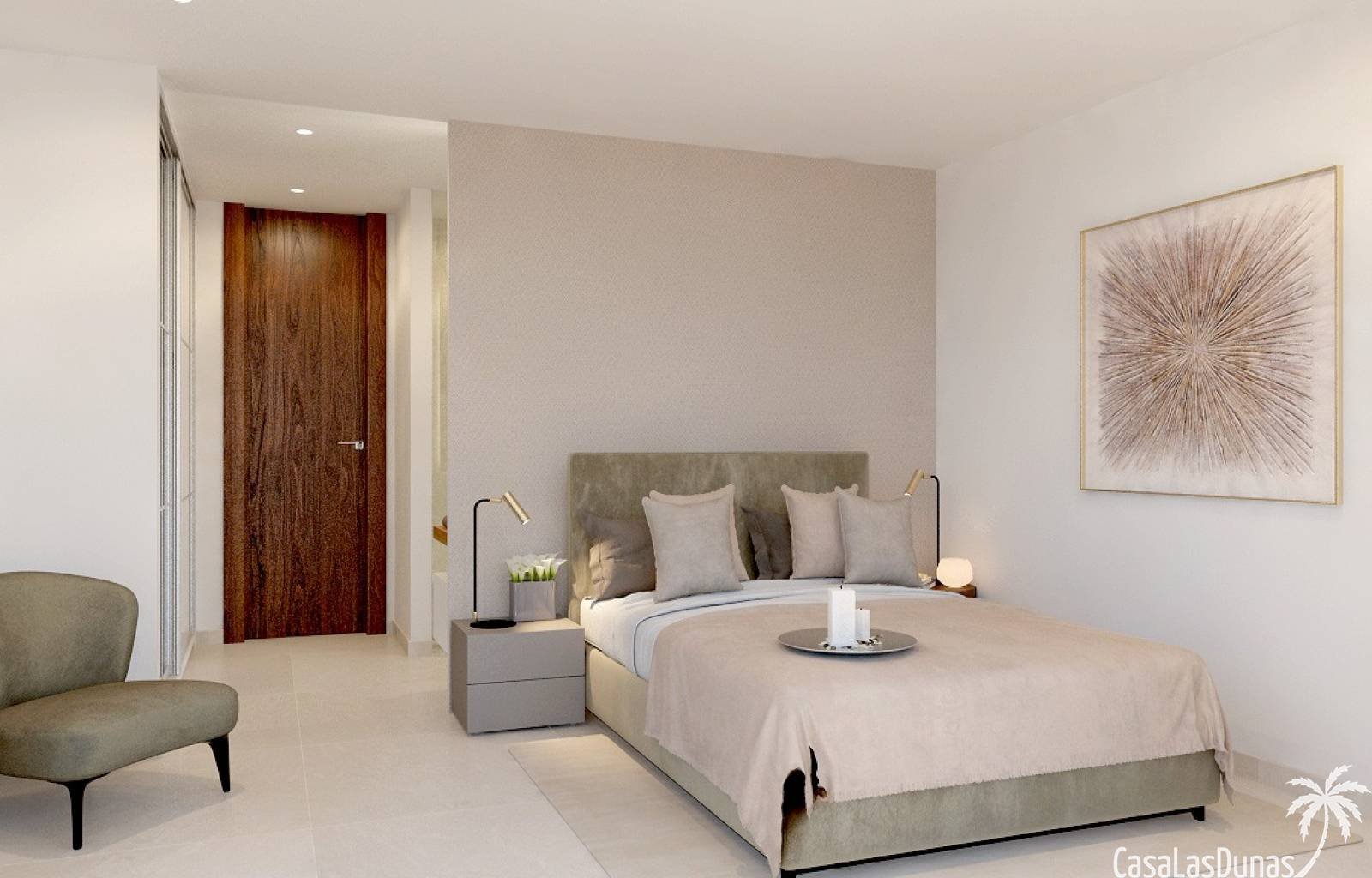 Diese wunderschöne Luxusvilla liegt in Benidorm, nur wenige Schritte vom Strand und einem Naturpark entfernt, wo Sie den außergewöhnlichen Meerblick