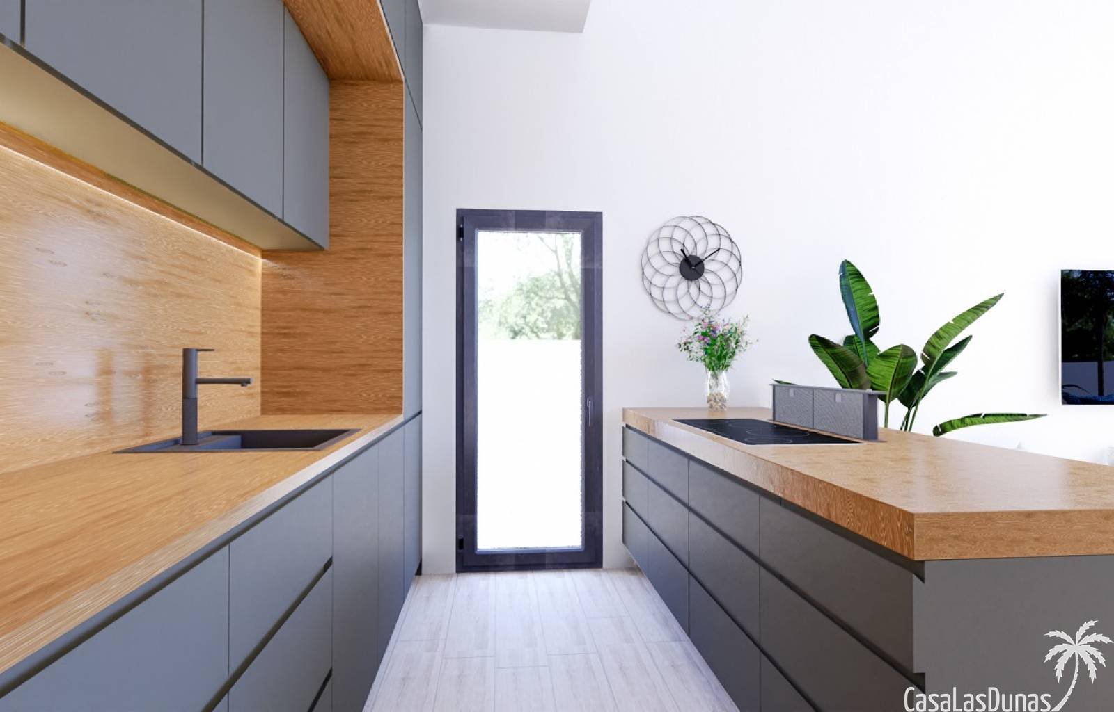 Dieses prächtige Neubauprojekt besteht aus 28 modernen und geräumigen Villen mit privaten Swimmingpools. Die Häuser bestehen aus 3 Schlafzimmern, 3 B