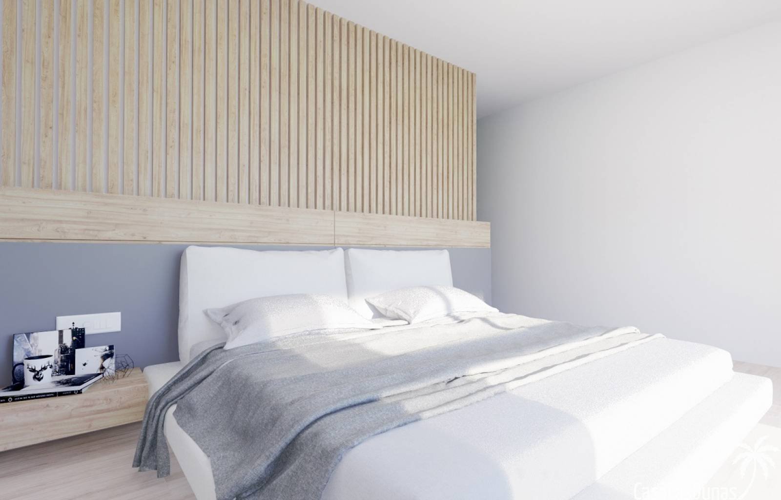 Dieses prächtige Neubauprojekt besteht aus 28 modernen und geräumigen Villen mit privaten Swimmingpools. Die Häuser bestehen aus 3 Schlafzimmern, 3 B