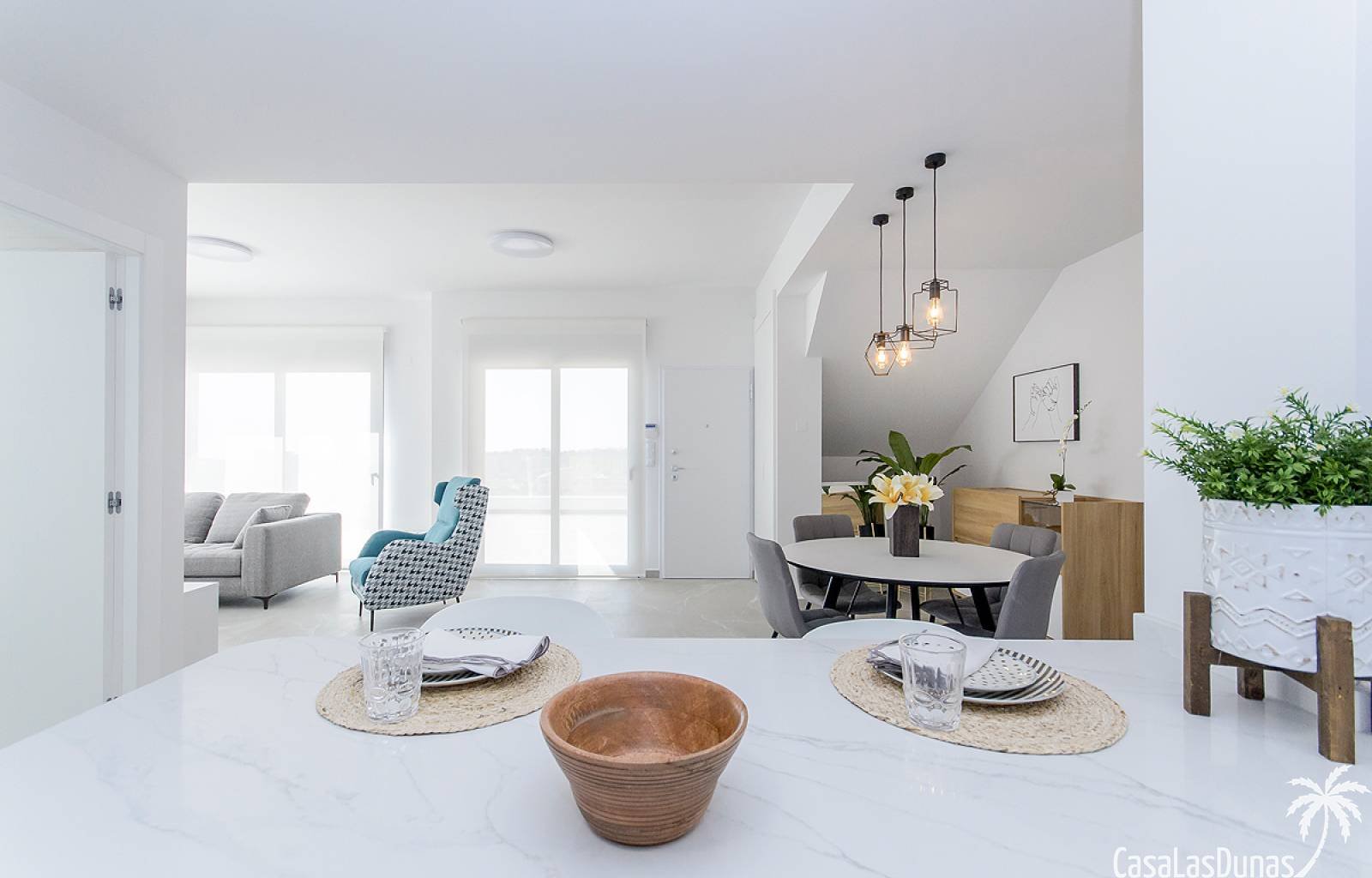 Diese atemberaubenden Villen mit herrlichem Blick auf die Salzseen befinden sich in der wunderschönen Stadt San Miguel de Salinas. Diese Villen verfü