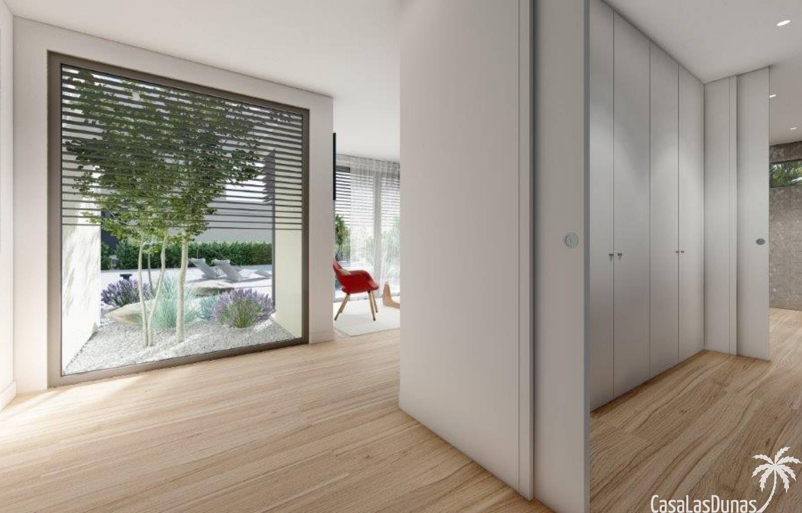 Diese Luxusvillen sind so konzipiert, dass sie eine natürliche Lebensweise gewährleisten. Die Villen verfügen über 3 geräumige Schlafzimmer und sind