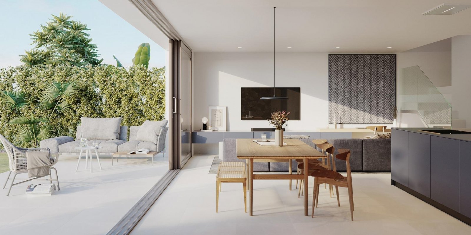 Neue Villen in exklusiver, geschützter Wohnanlage in Murcia, in der Nähe des Mar Menor Strandes
Erstklassige Lage im Herzen von Murcias