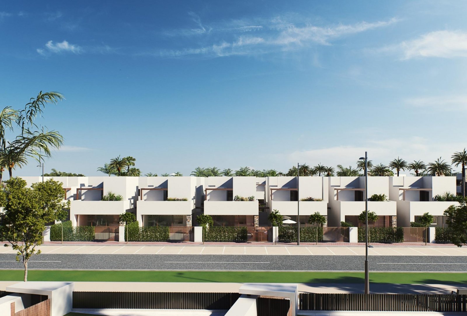 Neue Villen in exklusiver, geschützter Wohnanlage in Murcia, in der Nähe des Mar Menor Strandes
Erstklassige Lage im Herzen von Murcias