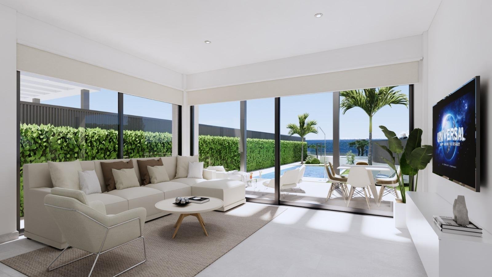 Luxuriöse Neubauvillen am Wasser in Los Alcázares
Entdecken Sie das ultimative mediterrane Leben mit diesem exklusiven Wohnprojekt, das