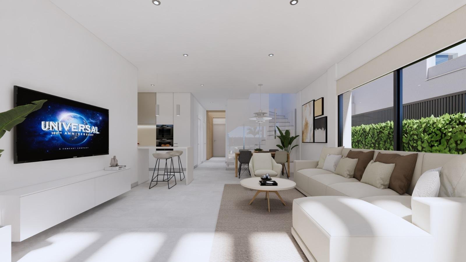 Luxuriöse Neubauvillen am Wasser in Los Alcázares
Entdecken Sie das ultimative mediterrane Leben mit diesem exklusiven Wohnprojekt, das