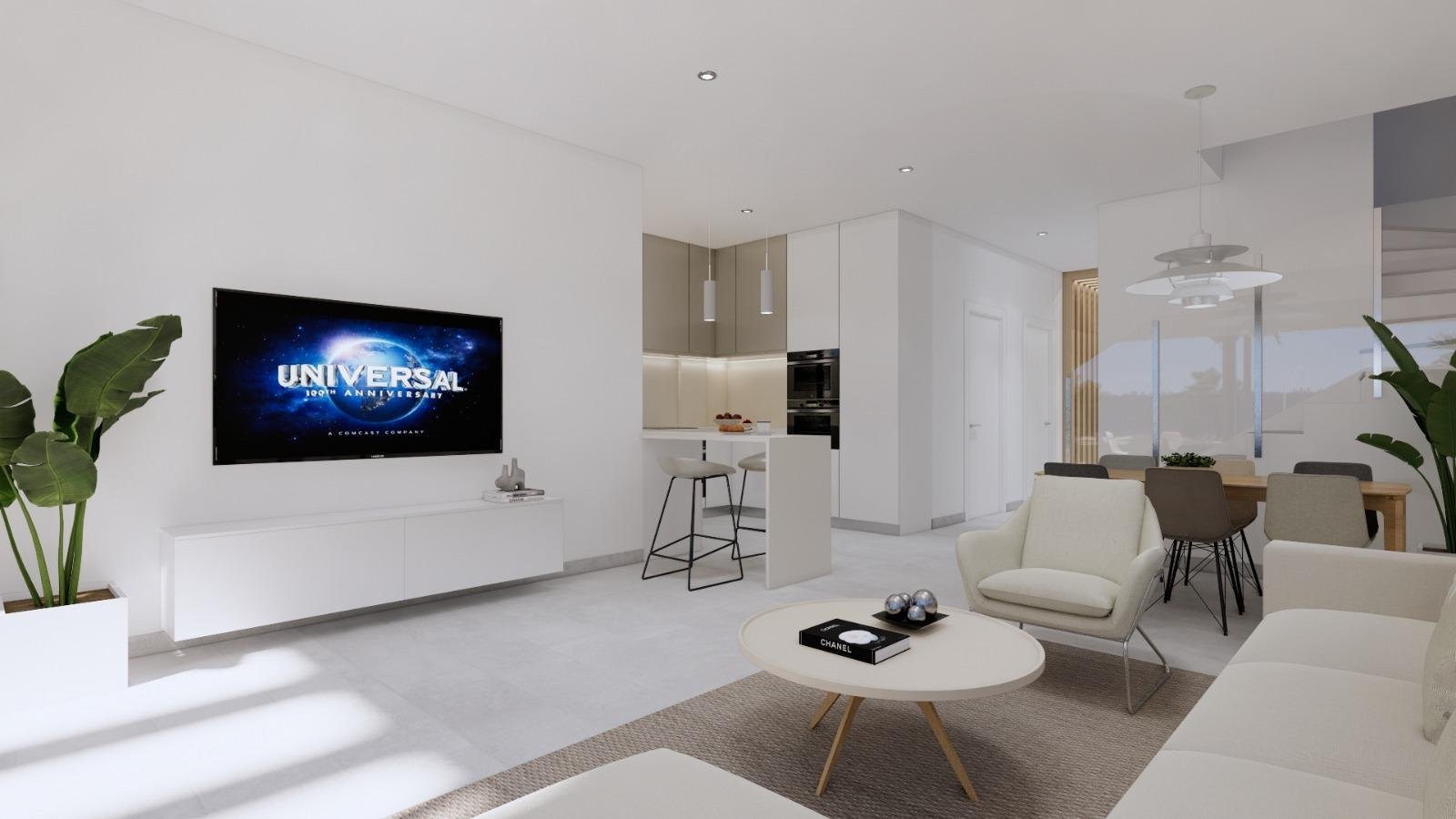 Luxuriöse Neubauvillen am Wasser in Los Alcázares
Entdecken Sie das ultimative mediterrane Leben mit diesem exklusiven Wohnprojekt, das