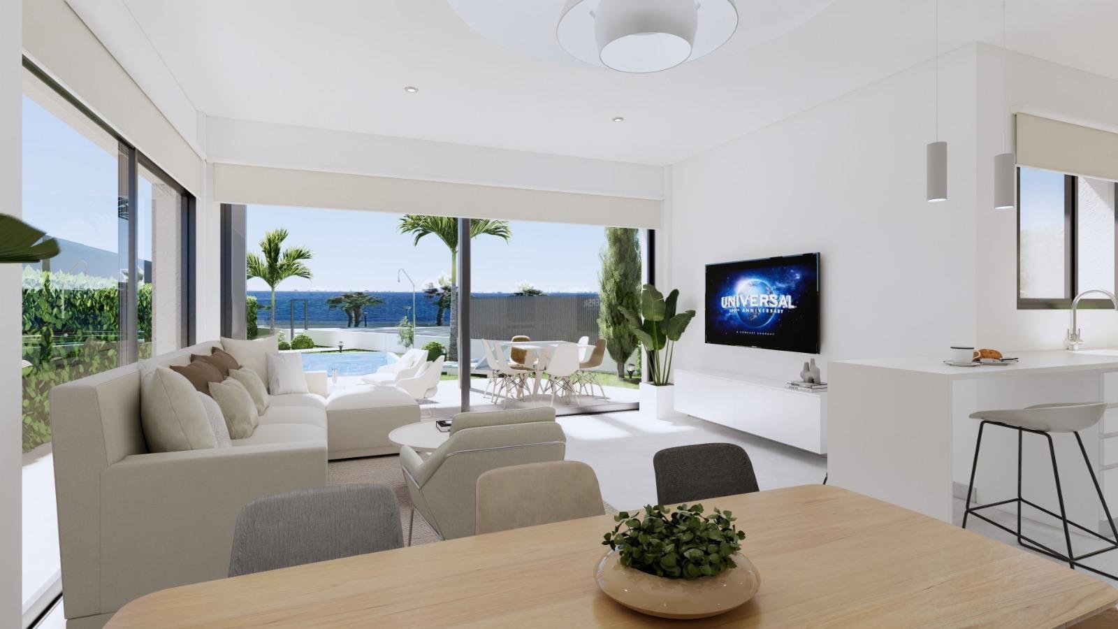 Luxuriöse Neubauvillen am Wasser in Los Alcázares
Entdecken Sie das ultimative mediterrane Leben mit diesem exklusiven Wohnprojekt, das